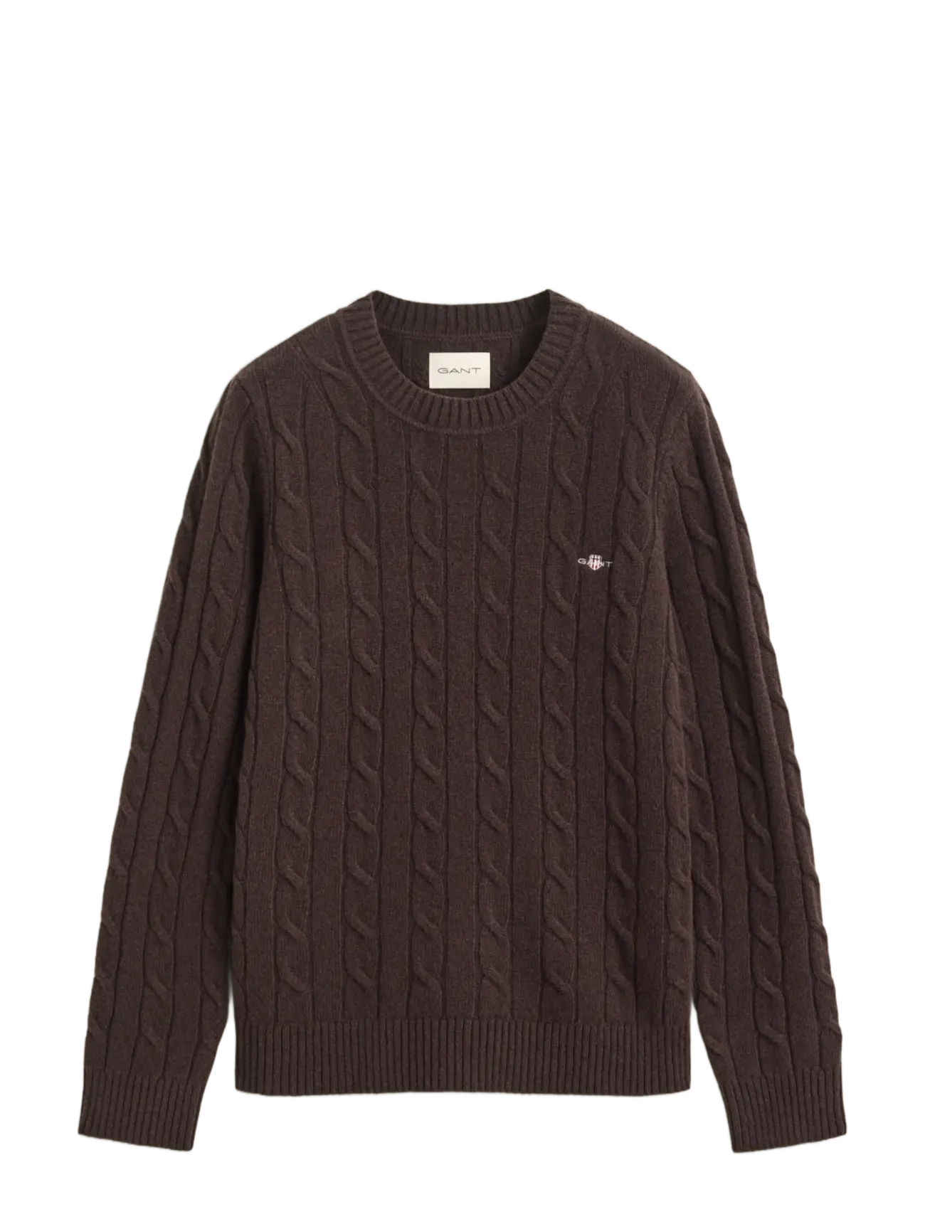 Lambswool Cable C-Neck
