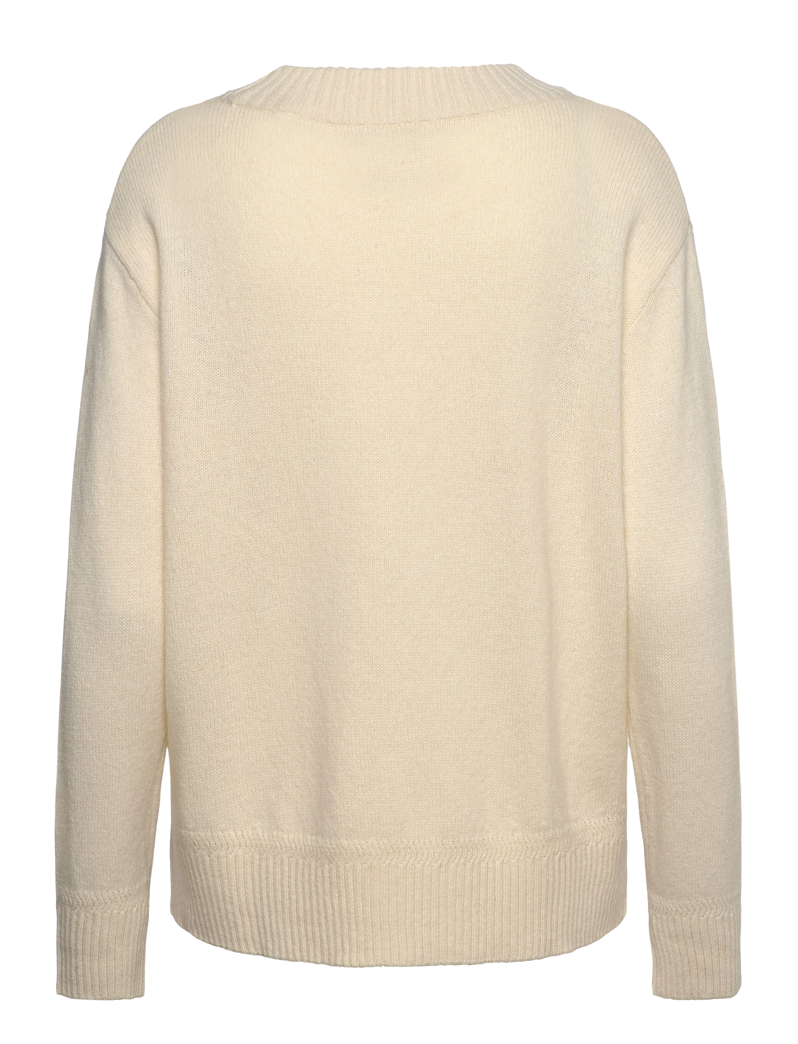 GANT - WOOL BLEND STAND COLLAR - cream - 2