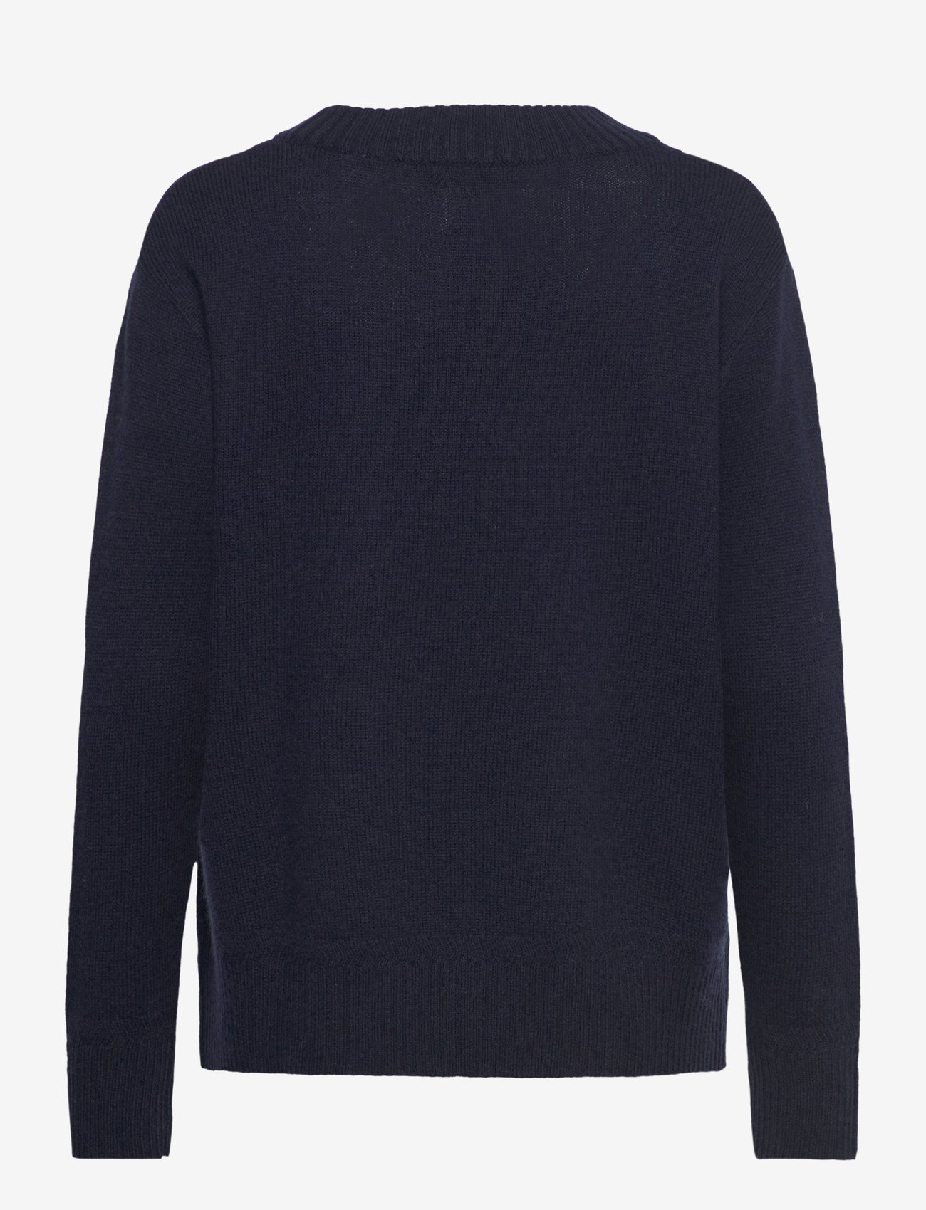 GANT - WOOL BLEND STAND COLLAR - evening blue - 1