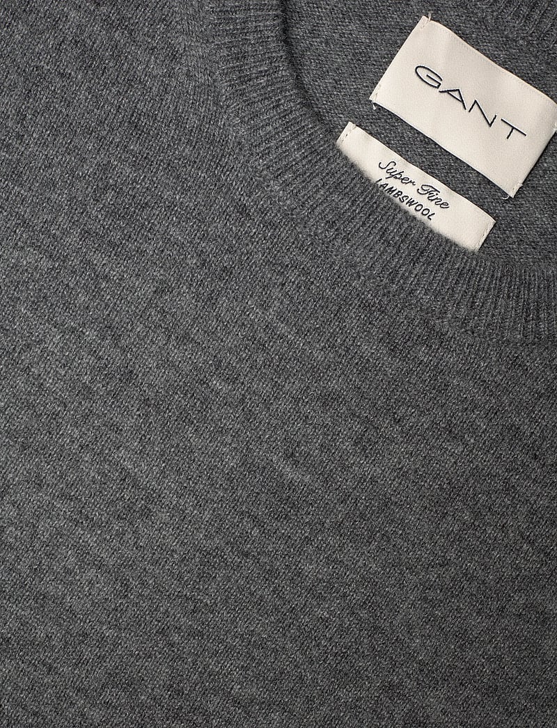 GANT - SUPERFINE LAMBSWOOL SS C-NECK - pullover - charcoal melange - 2