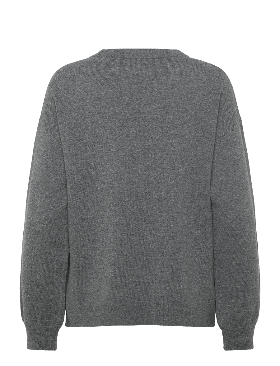 Gant - SUPERFINE LAMBSWOOL C-NECK - pullover - charcoal melange - 1