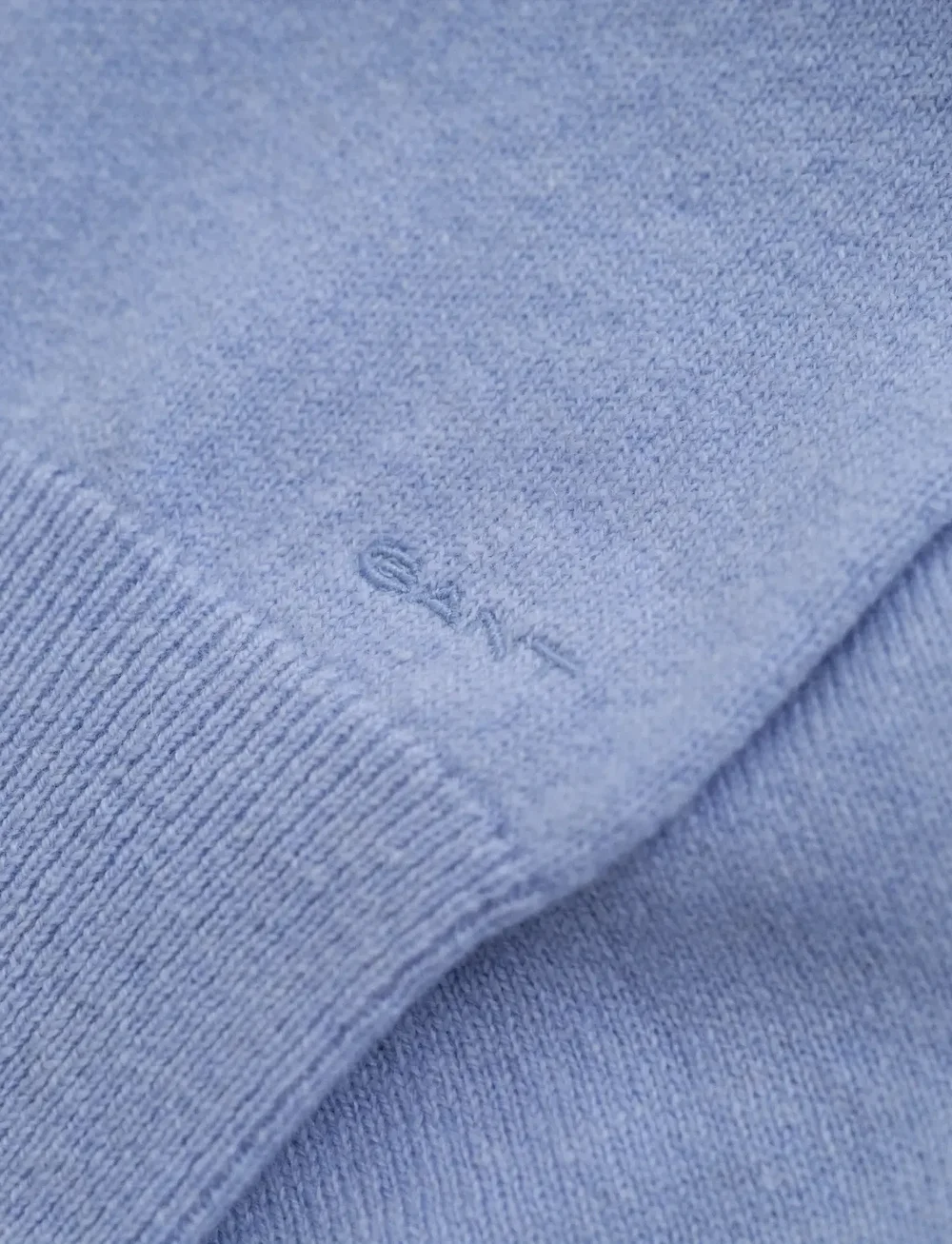 GANT - SUPERFINE LAMBSWOOL C-NECK - stickade tröjor - clear sky - 1