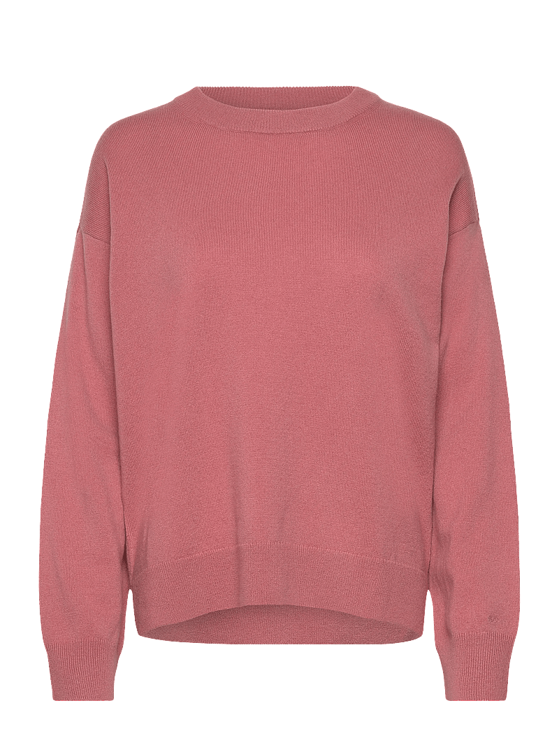Gant - SUPERFINE LAMBSWOOL C-NECK - pullover - faded brick - 1