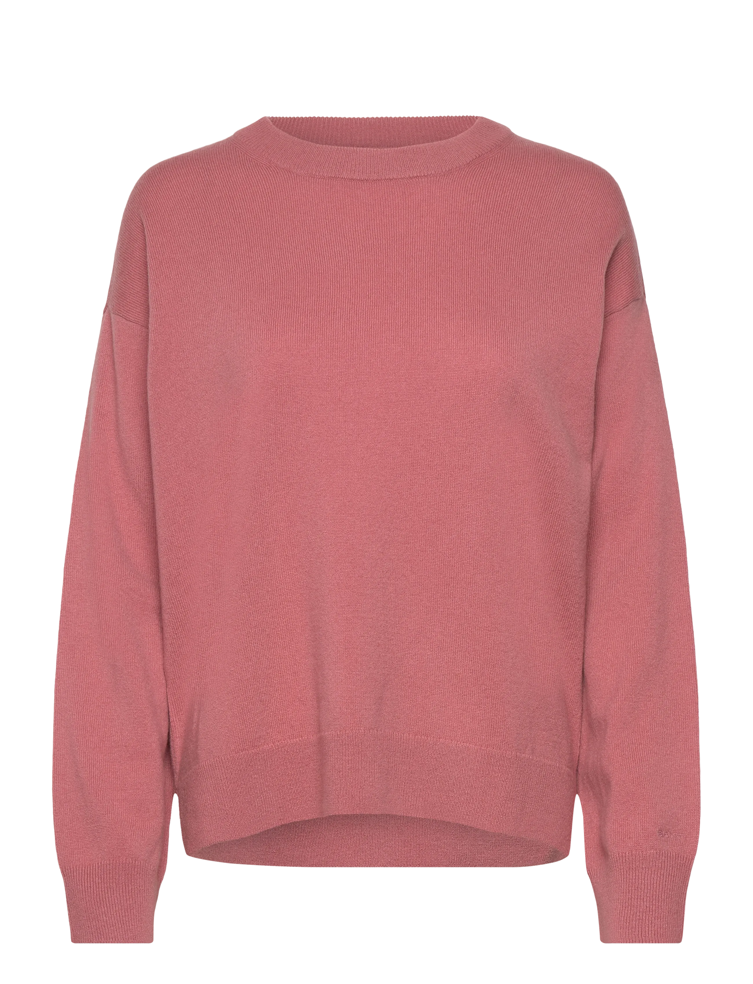 Gant SUPERFINE LAMBSWOOL C-NECK - Pullover - FADED BRICK / pink/rose