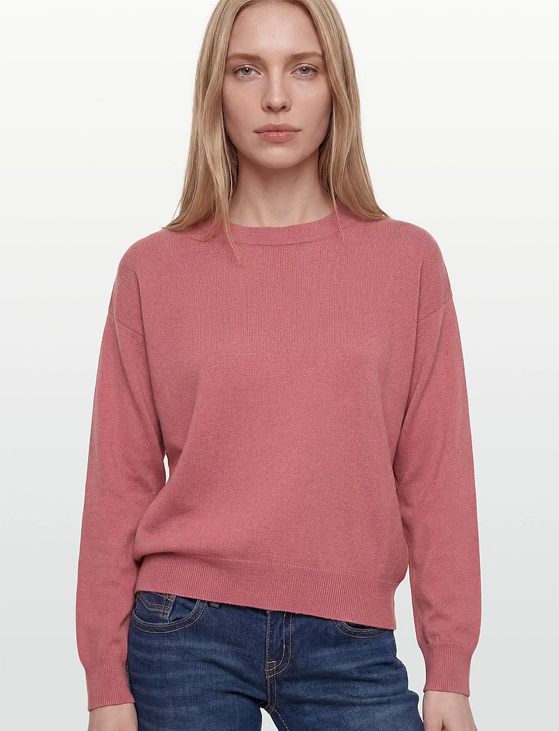Gant - SUPERFINE LAMBSWOOL C-NECK - pullover - faded brick - 3