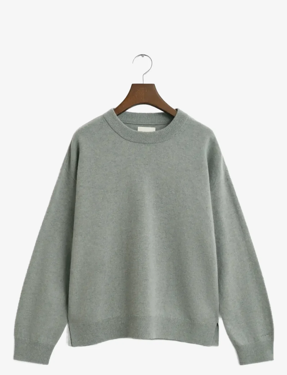 GANT - SUPERFINE LAMBSWOOL C-NECK - stickade tröjor - faded sage - 0