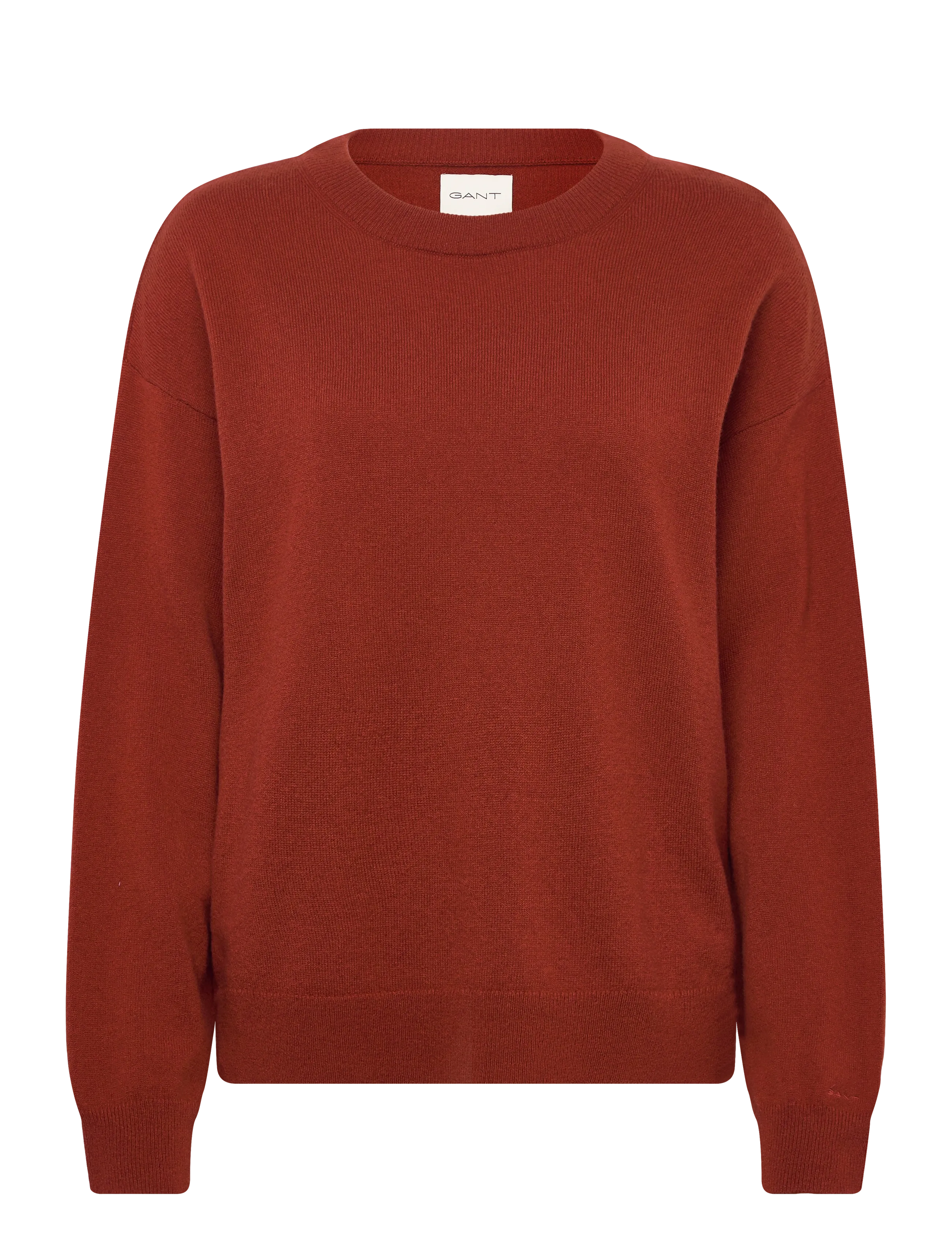 Gant SUPERFINE LAMBSWOOL C-NECK - Pullover - MODERN RUST / brown