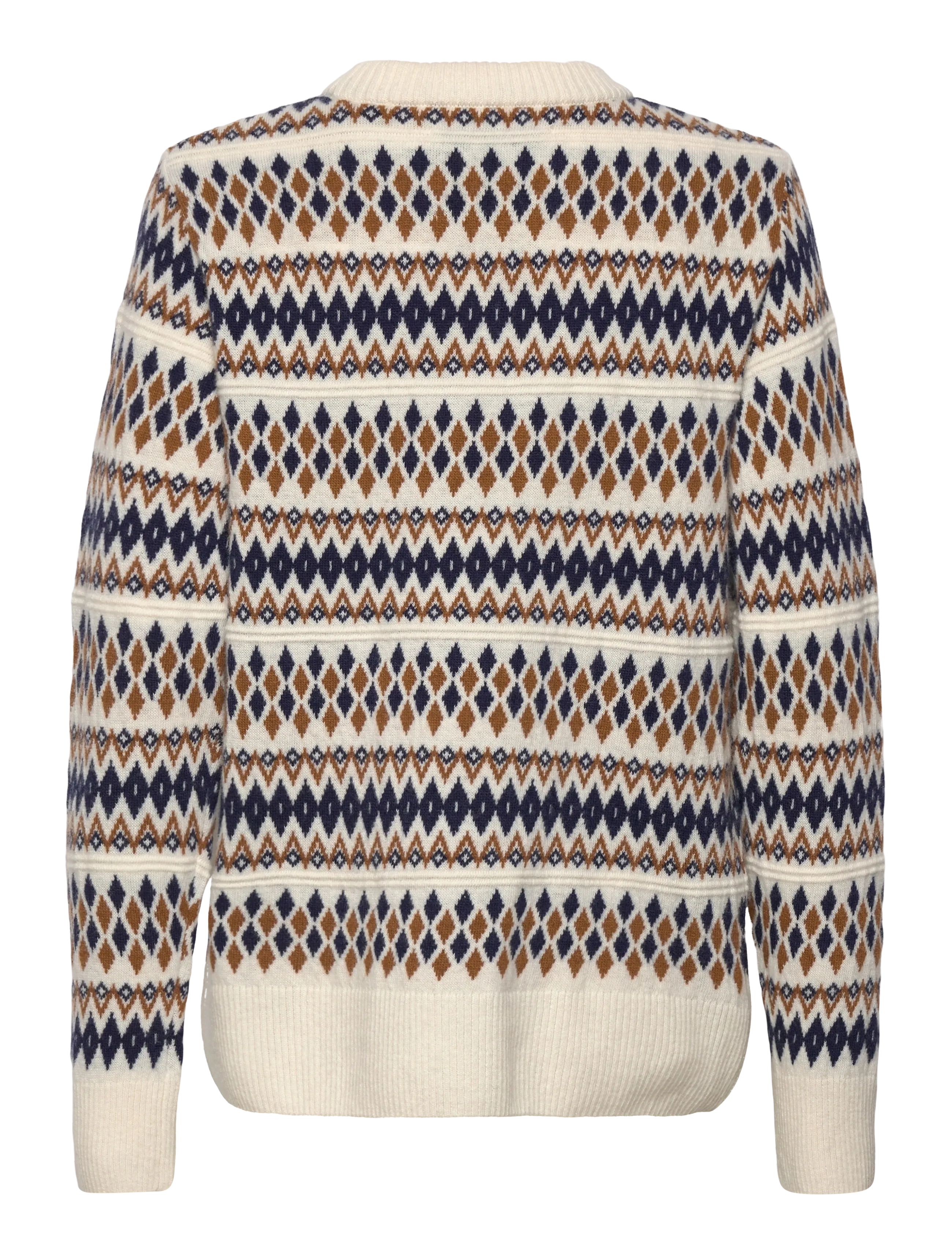 Gant - FAIRISLE C-NECK - sviitrid - cream - 1