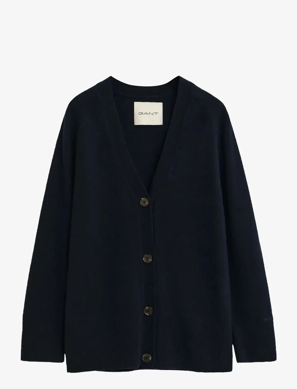 GANT - DETAIL KNIT CARDIGAN - kashmir - evening blue - 1