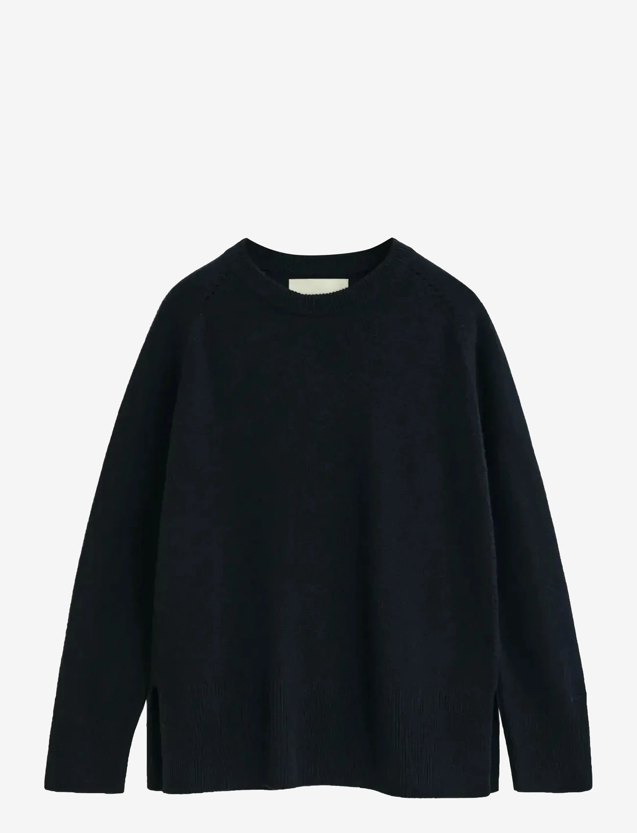 GANT - SOFT WOOL LOUNGE C-NECK - kašmiir - evening blue - 1