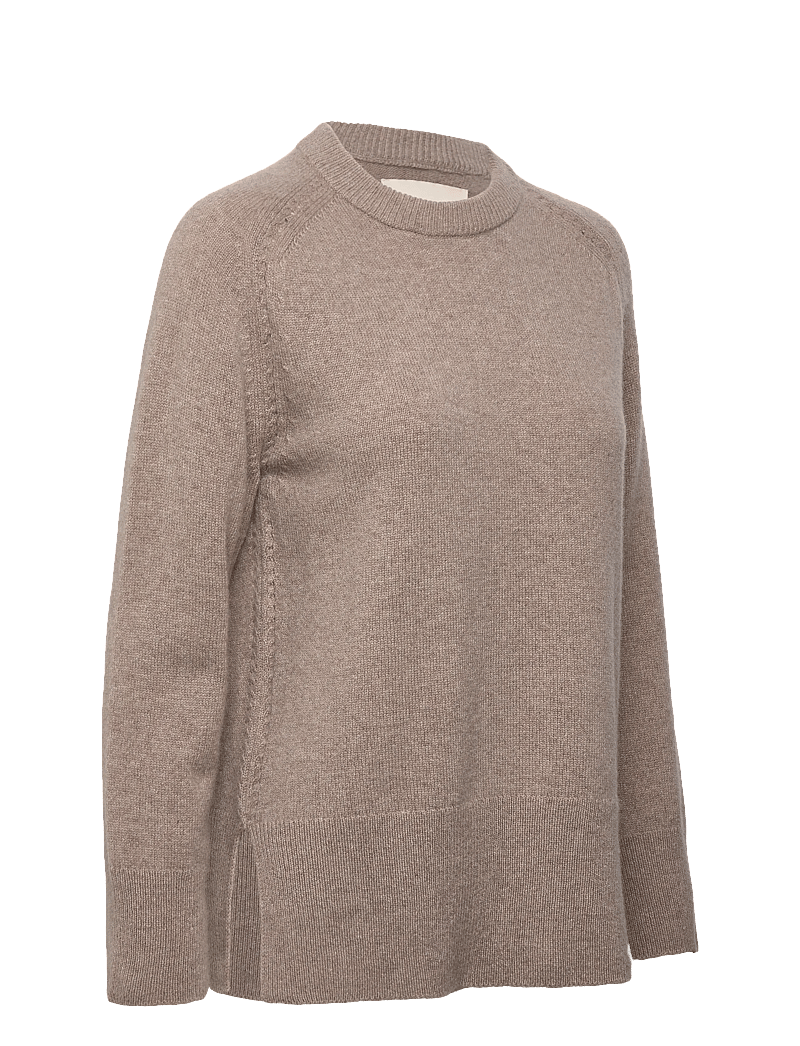GANT - SOFT WOOL LOUNGE C-NECK - cashmere - taupe beige - 2