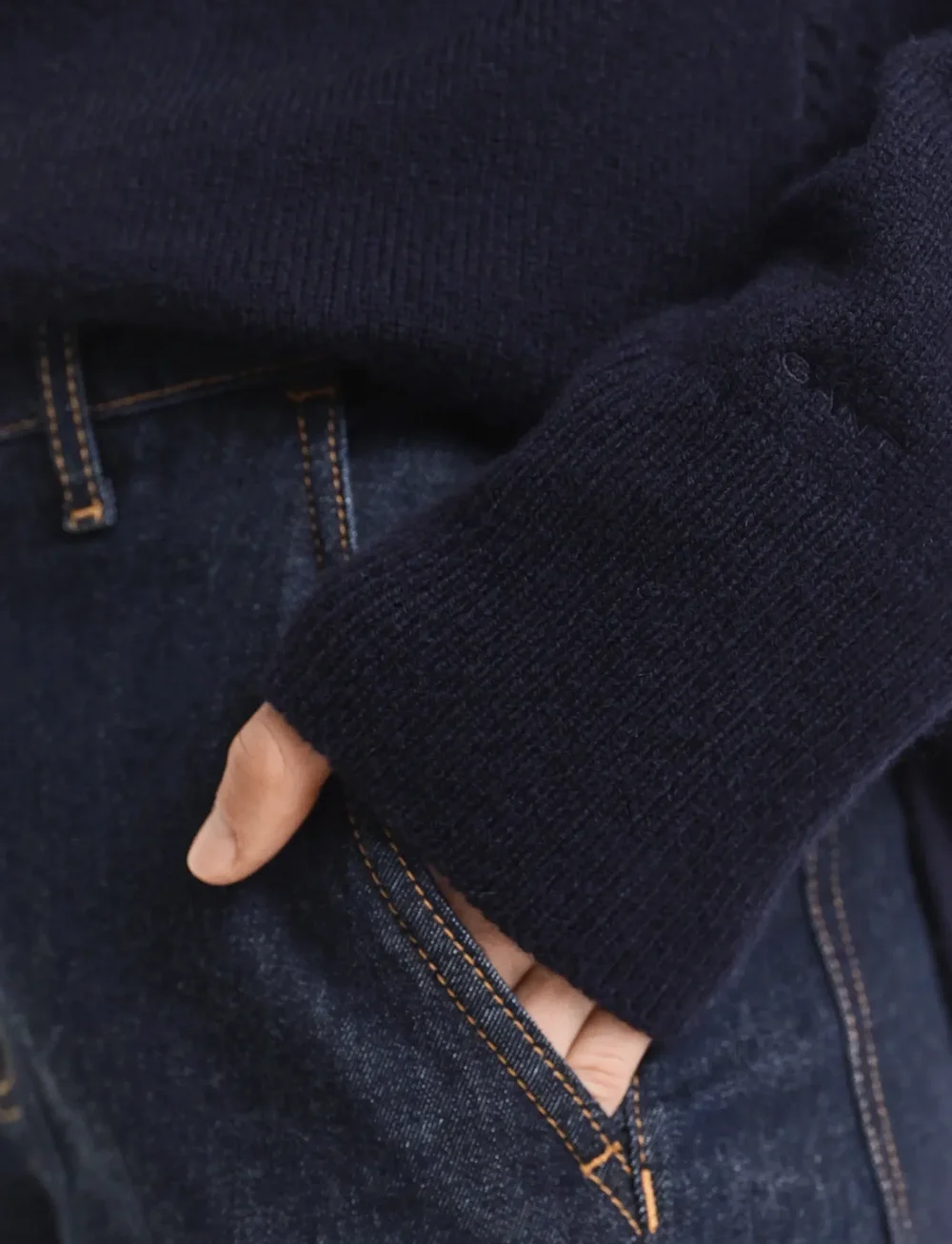 GANT - SOFT WOOL TURTLENECK - kashmir - evening blue - 3