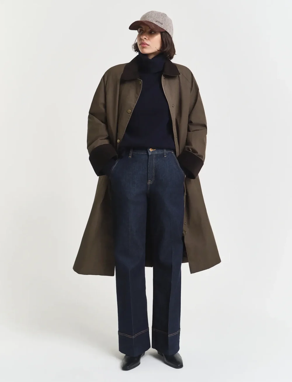 GANT - SOFT WOOL TURTLENECK - kashmir - evening blue - 4