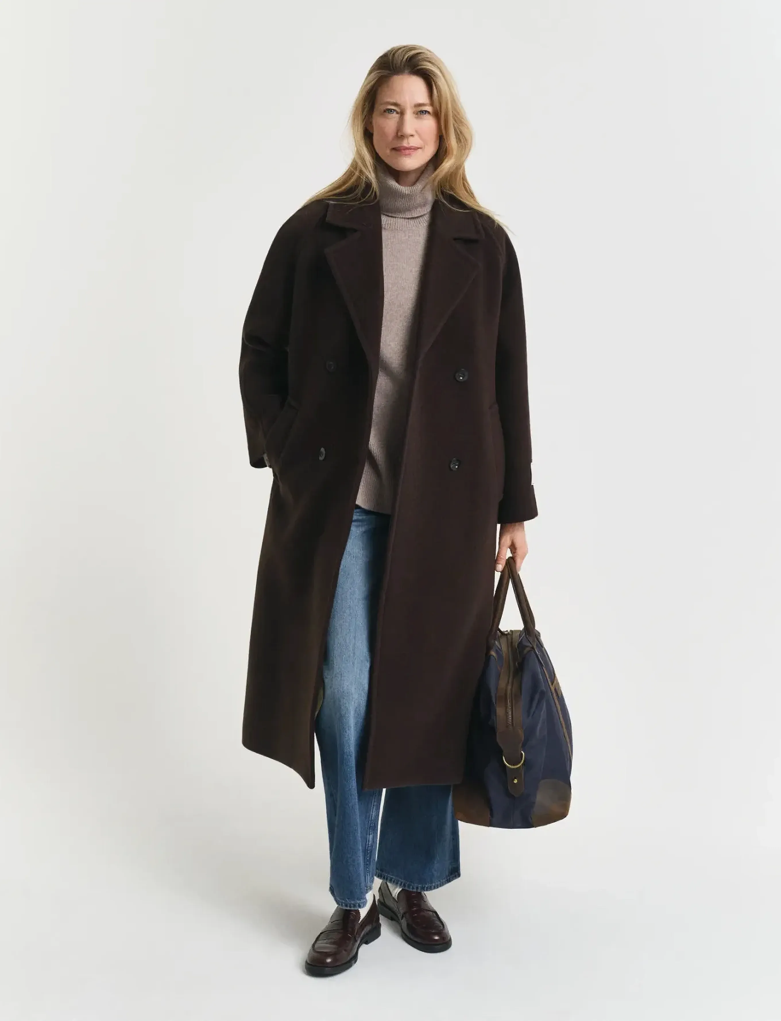 Gant - SOFT WOOL TURTLENECK - rullekraver - taupe beige - 3