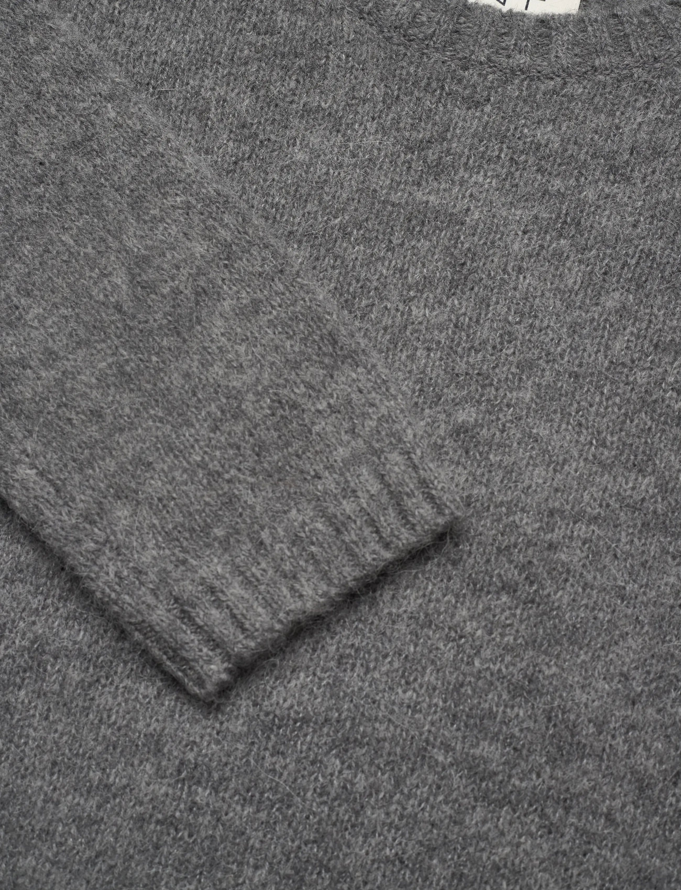 Gant - ALPACA BLEND C-NECK - jumpers - charcoal melange - 2