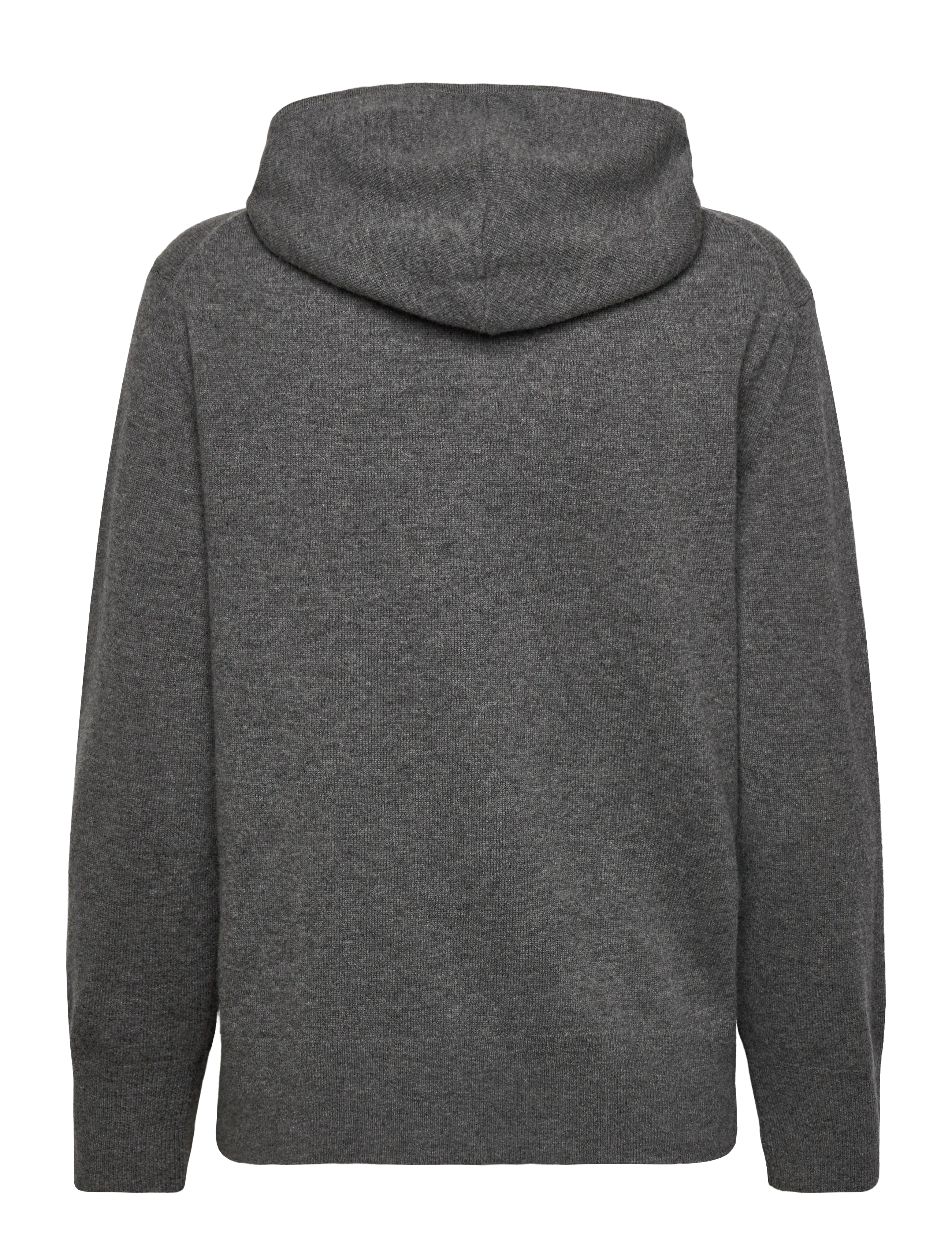 Gant - SUPERFINE LAMBSWOOL ZIP HOODIE - bluzy z kapturem - charcoal melange - 1