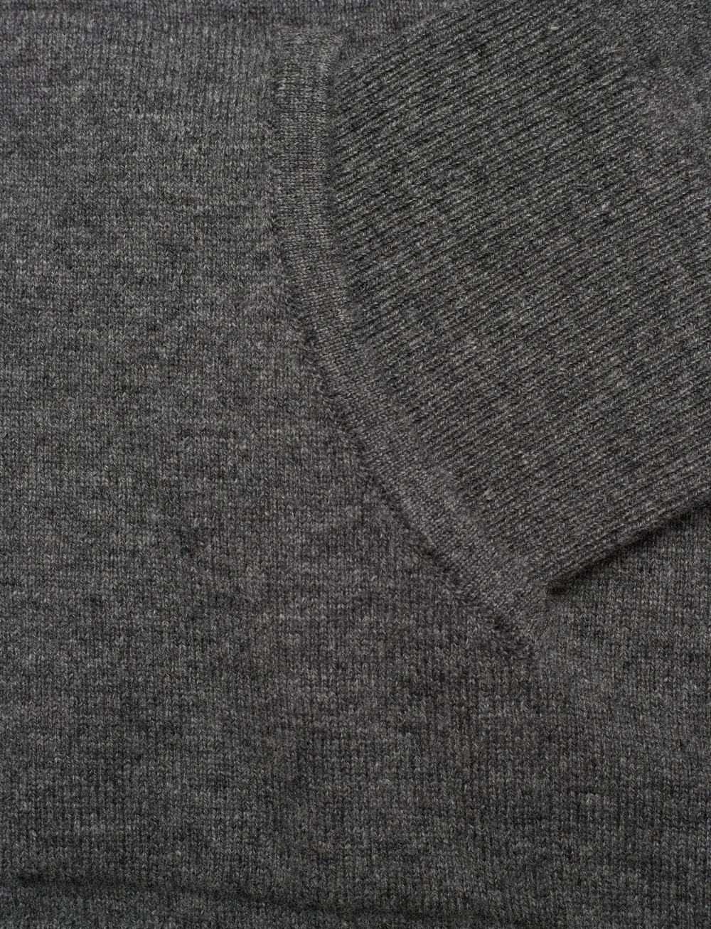 GANT - SUPERFINE LAMBSWOOL ZIP HOODIE - hættetrøjer - charcoal melange - 3
