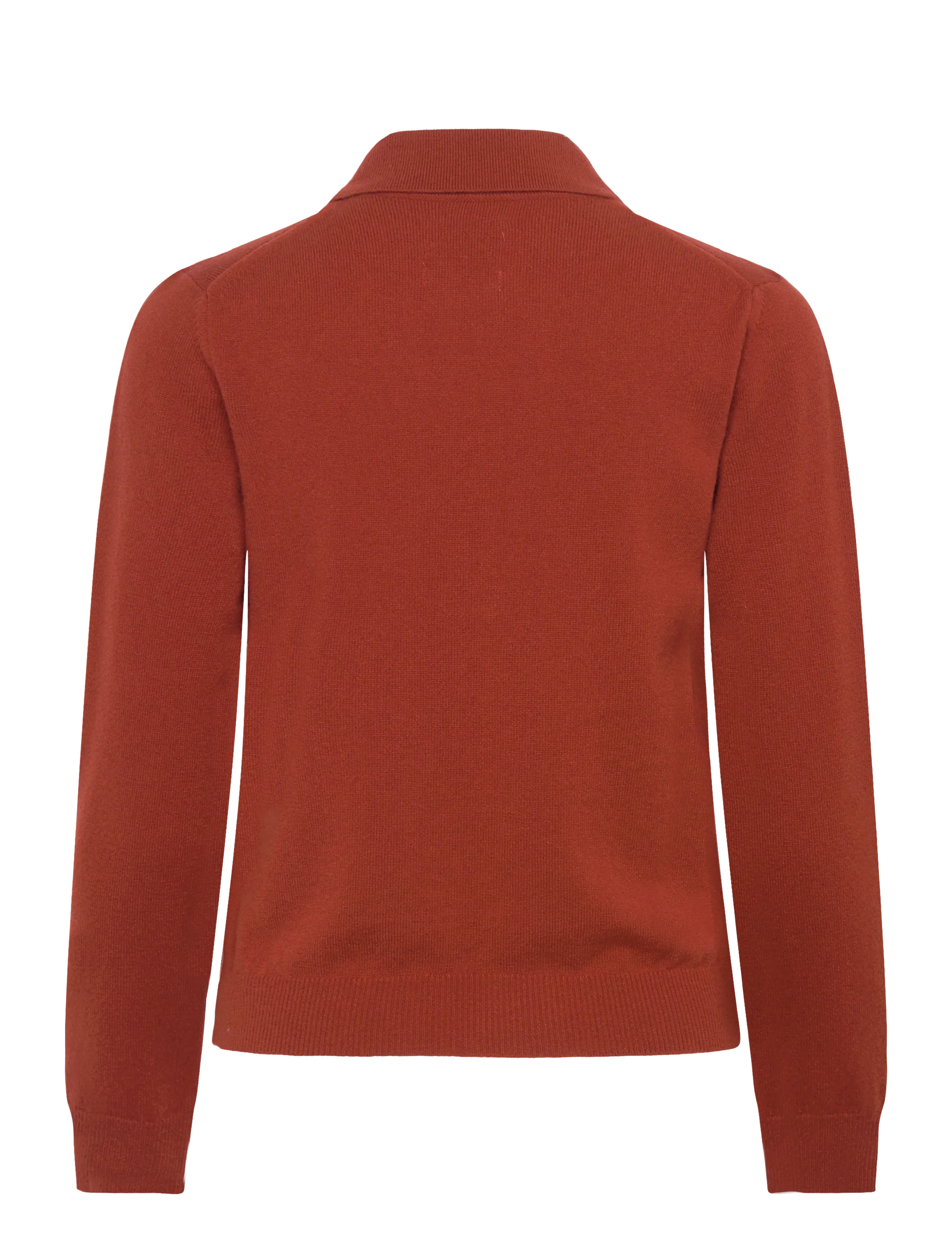 GANT - SUPERFINE LAMBSWOOL RUGGER - modern rust - 1