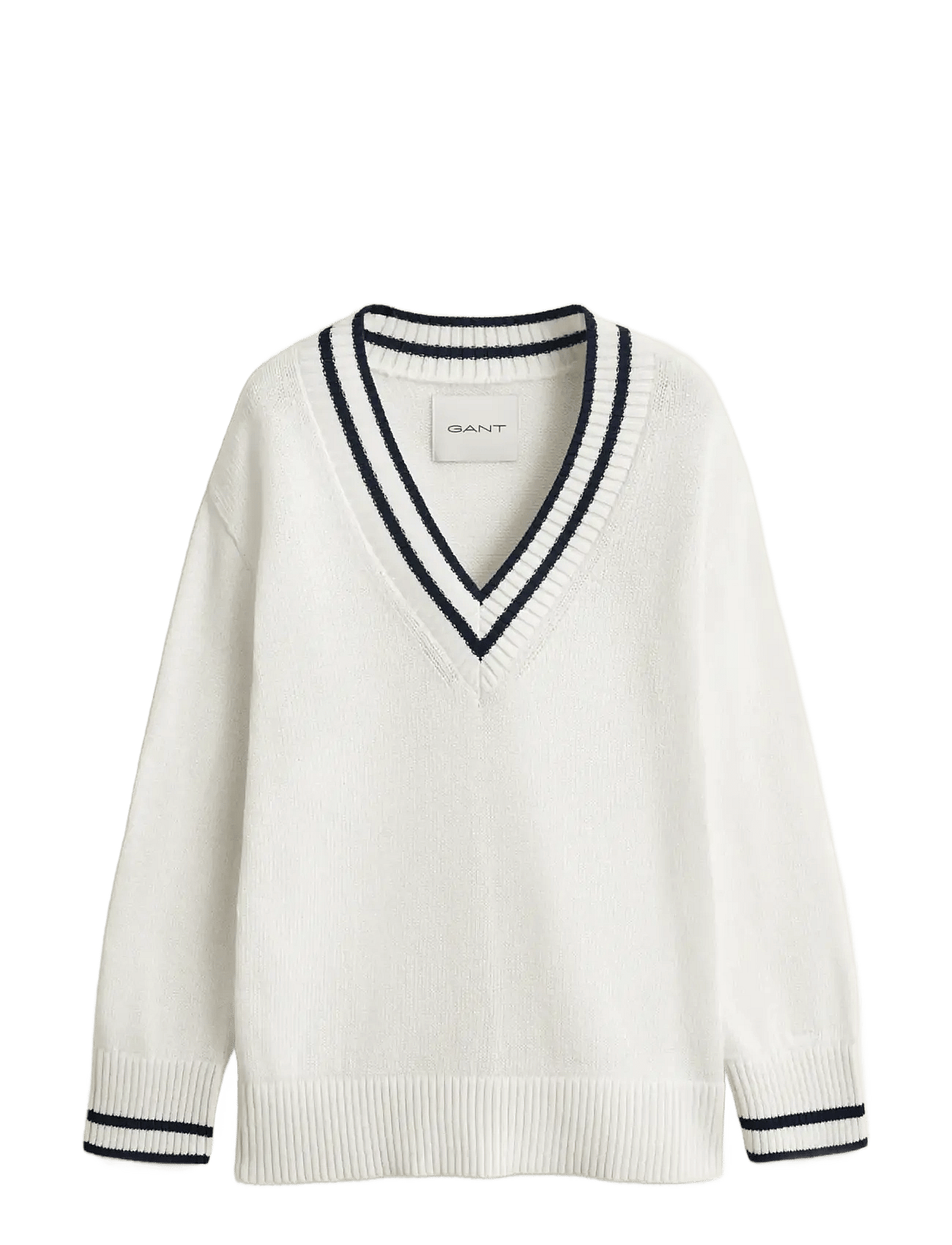 Gant | Contrast Cotton V-Neck | XS