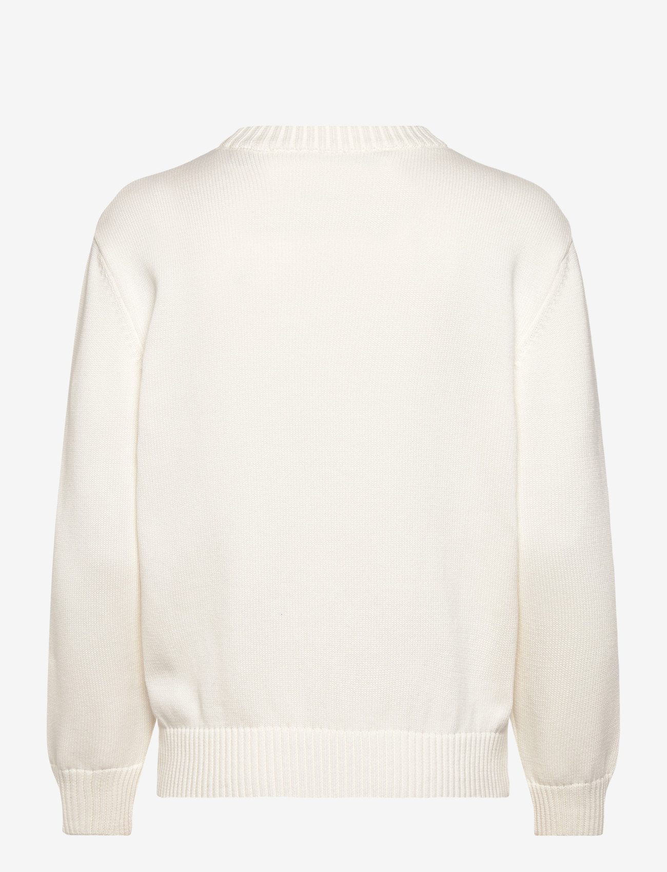 Gant - GRAPHIC COTTON C-NECK - striktrøjer - eggshell - 2