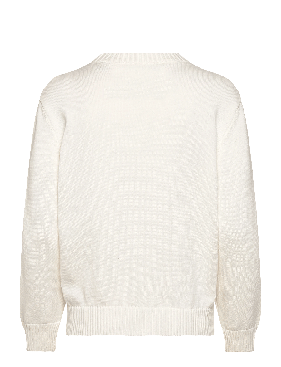 Gant - GRAPHIC COTTON C-NECK - pullover - eggshell - 2