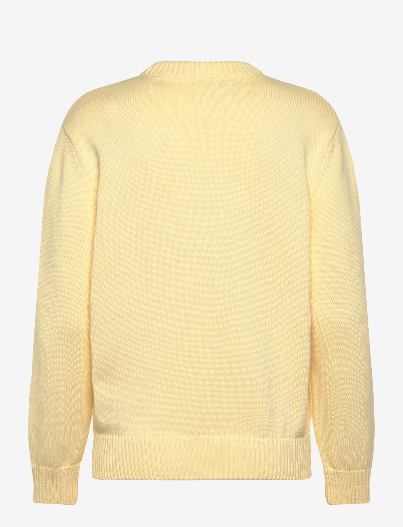 Gant - GRAPHIC COTTON C-NECK - striktrøjer - vanilla yellow - 2
