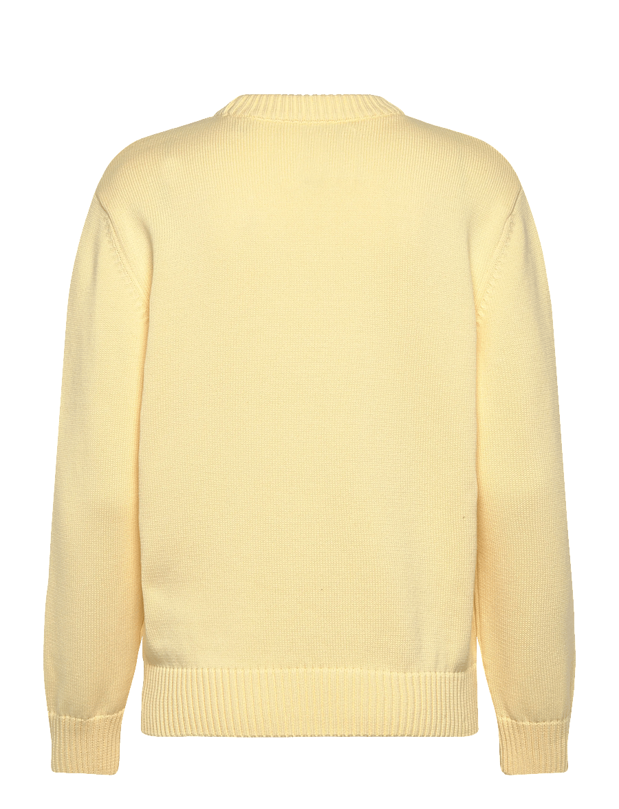 Gant - GRAPHIC COTTON C-NECK - pullover - vanilla yellow - 2