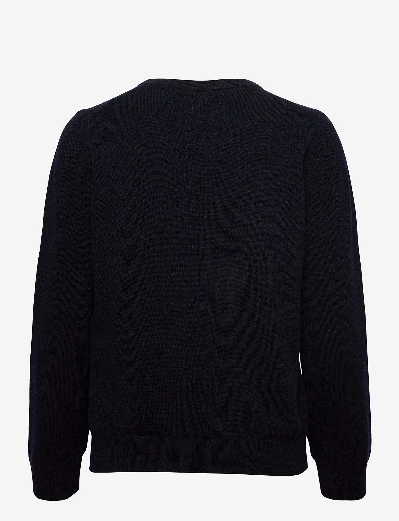 GANT - SUPERFINE LAMBSWOOL CREW - evening blue - 1