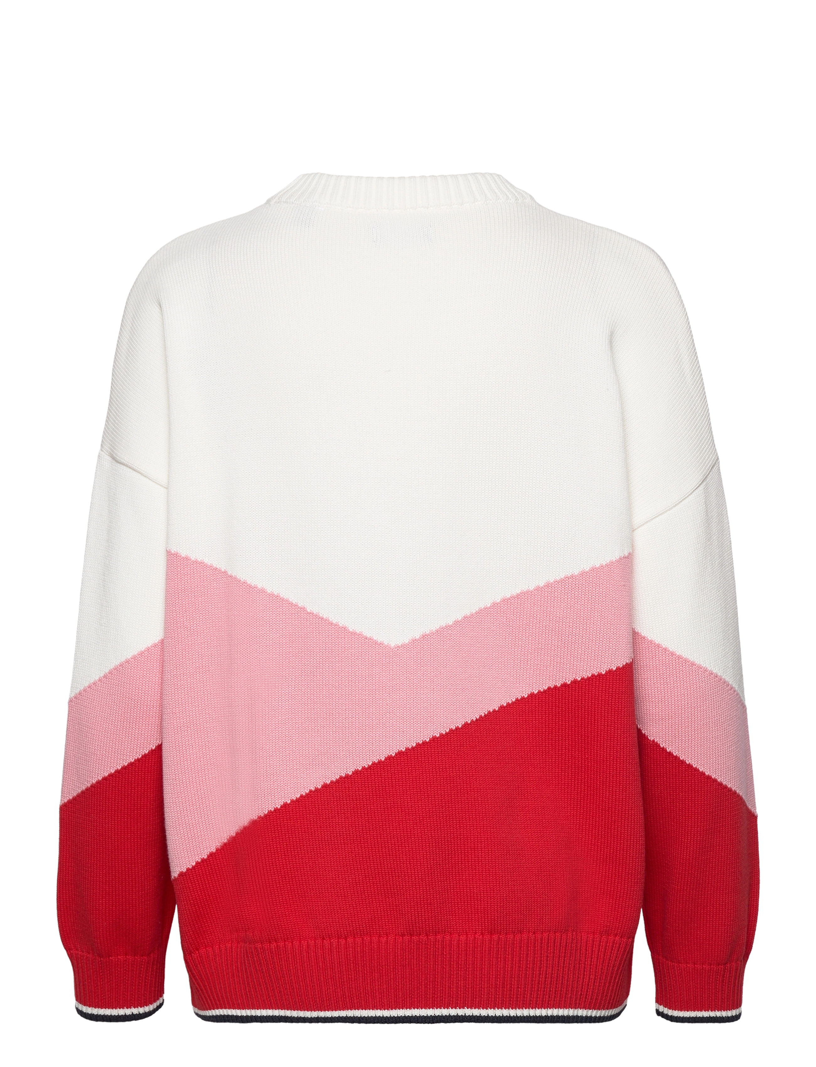 GANT - D2. RETRO SHEILD KNIT C-NECK - bright red - 1