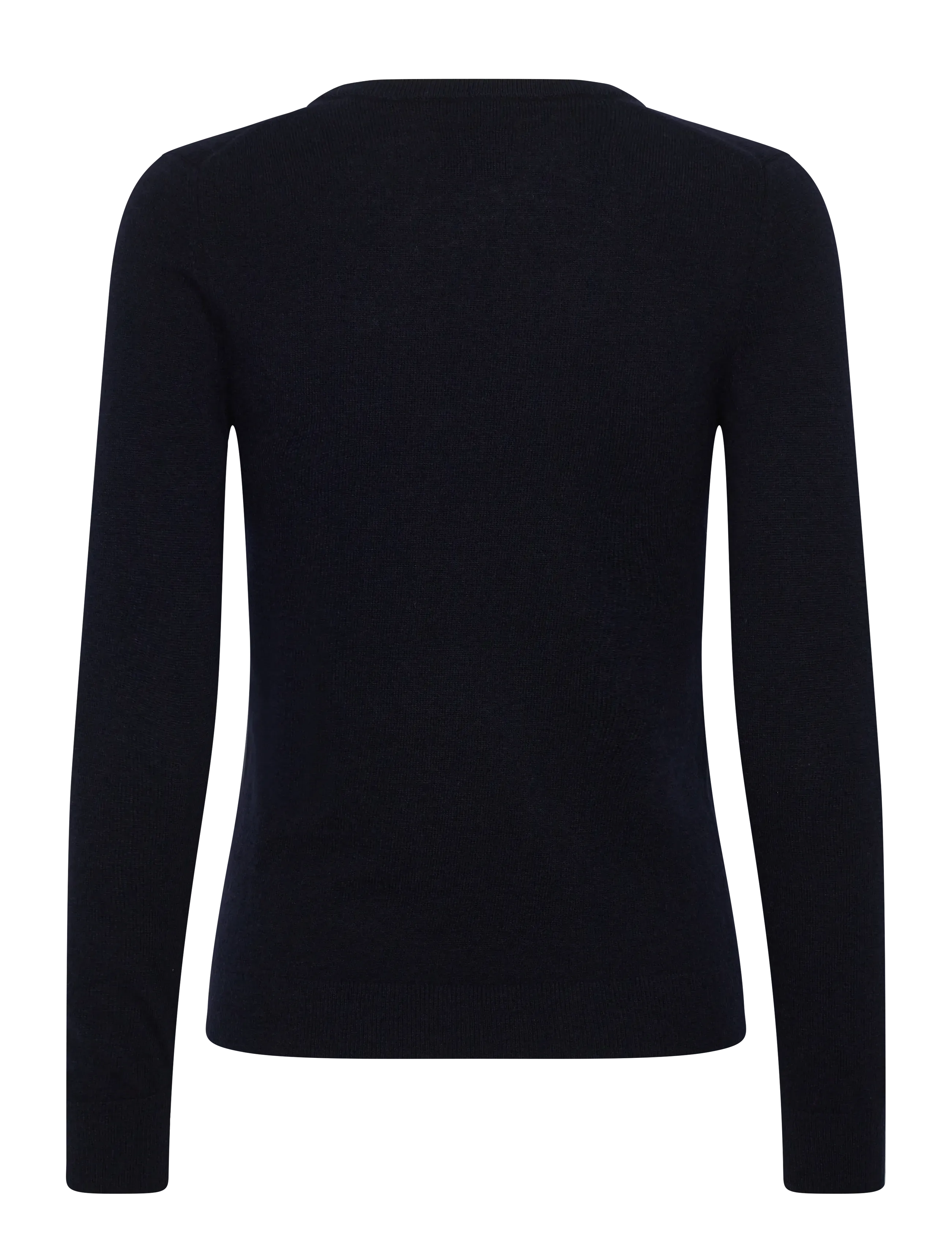 Gant - LAMBSWOOL BLEND V-NECK - džemprid - marine - 1