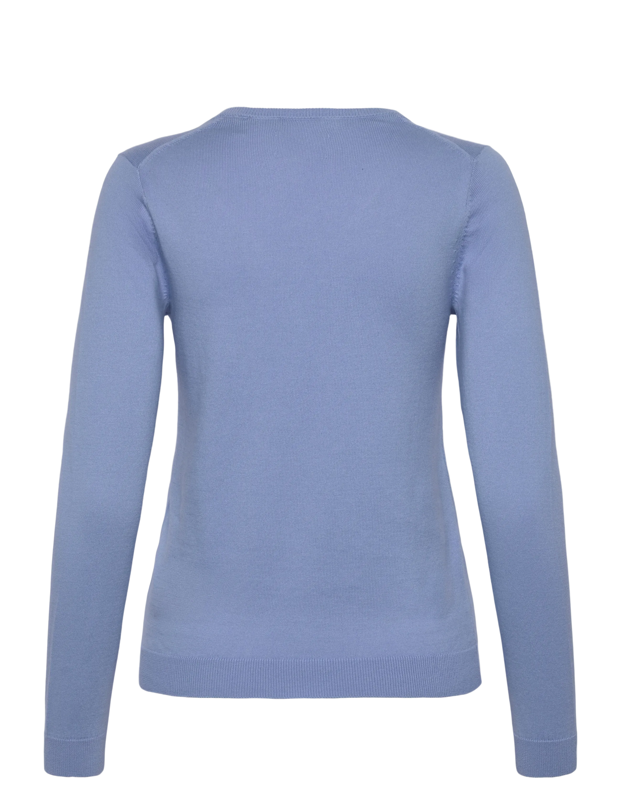 Gant - COTTON V-NECK - trøjer - clear sky - 1
