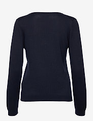 GANT - COTTON V-NECK - pullover - marine - 1