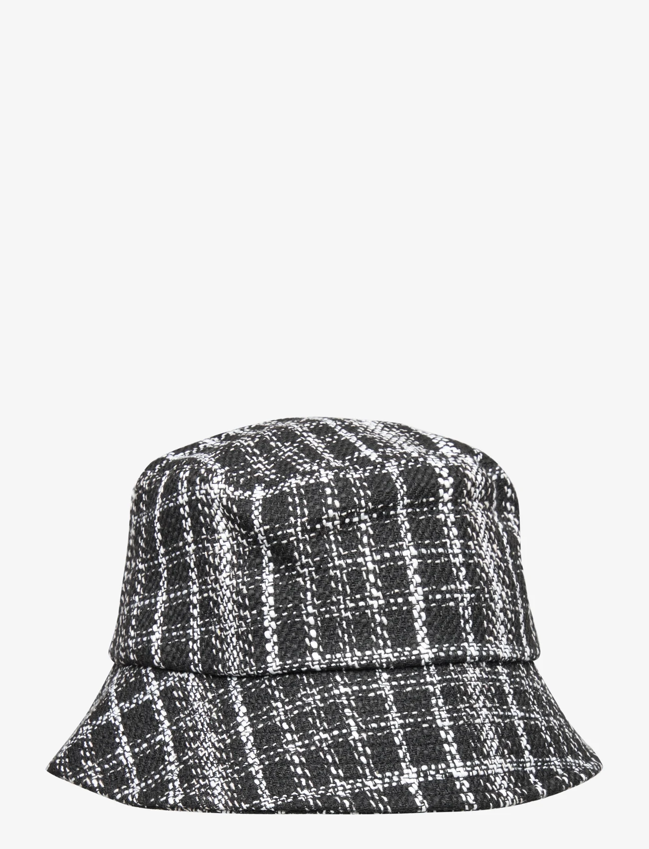 GANT - D1. TWEED BUCKET HAT - bucket hats - ebony black - 0