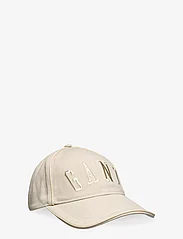 GANT - LOGO ARCH CAP - kepurės su snapeliu - soft oat - 0