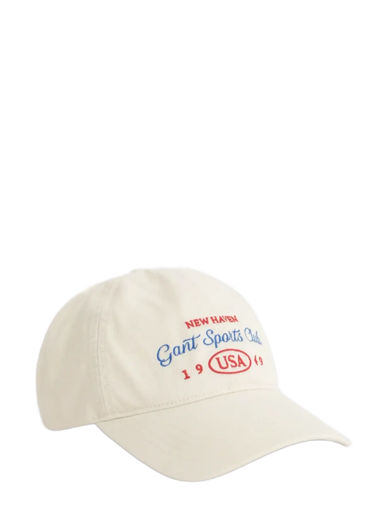 GANT GRAPHIC COTTON TWILL CAP - Swedish brands - CREAM / cream