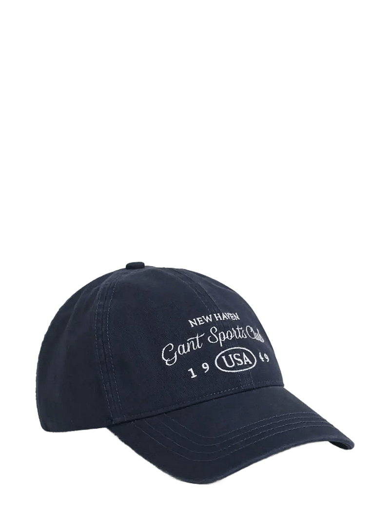 Gant - GRAPHIC COTTON TWILL CAP - kepsar - evening blue - 1