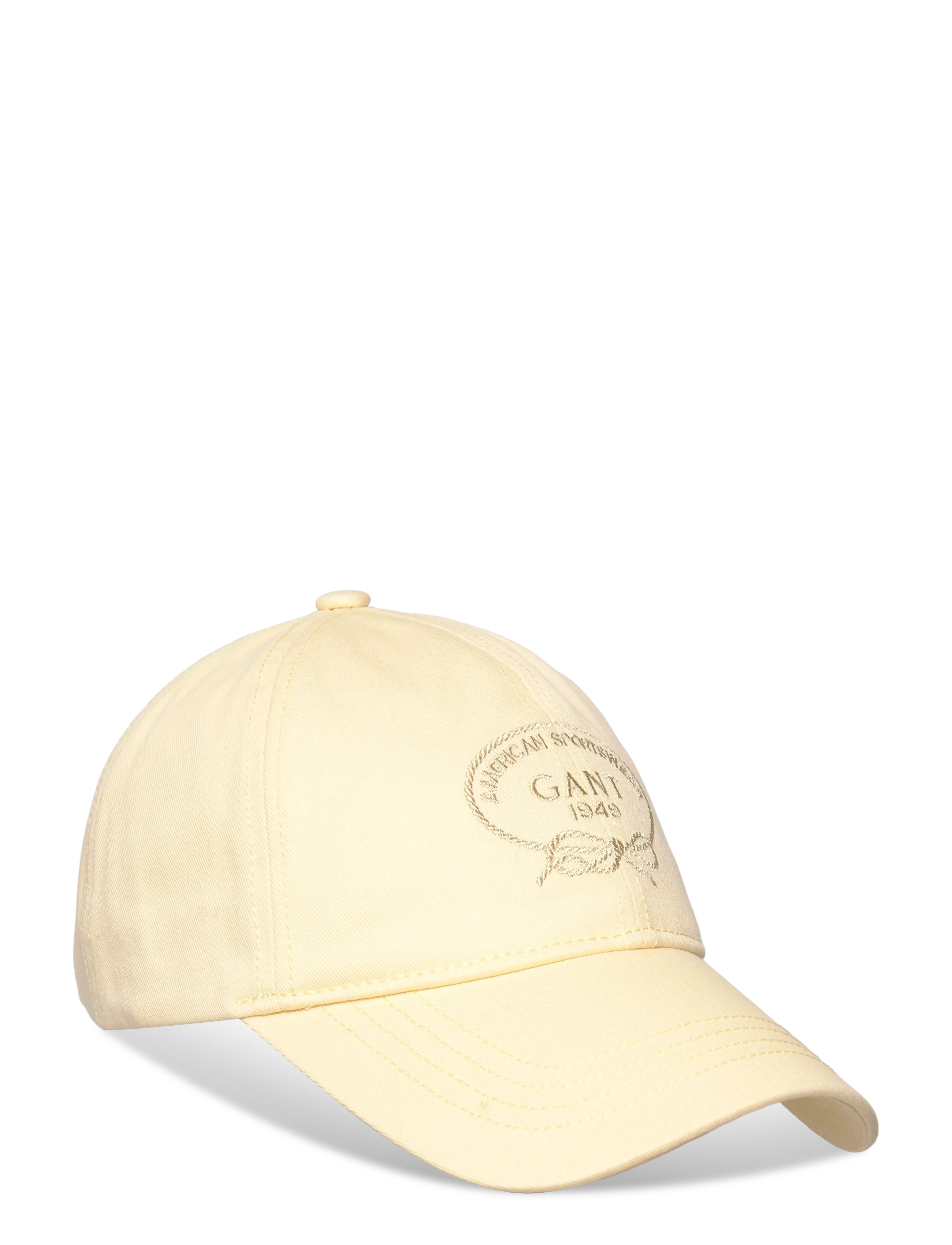 GANT GRAPHIC COTTON TWILL CAP - Nyheder - VANILLA YELLOW / yellow