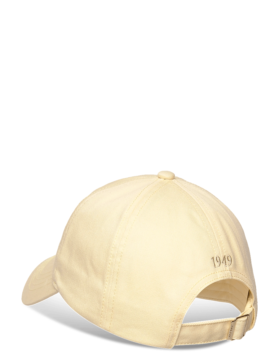 Gant - GRAPHIC COTTON TWILL CAP - kappen - vanilla yellow - 2