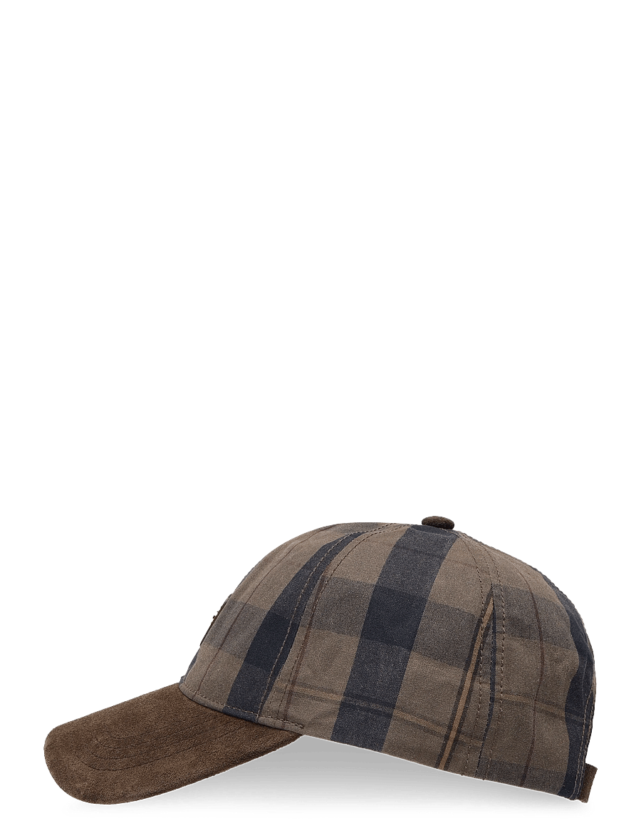 Gant - CHECKED WAXED CAP - kappen - faded taupe - 2