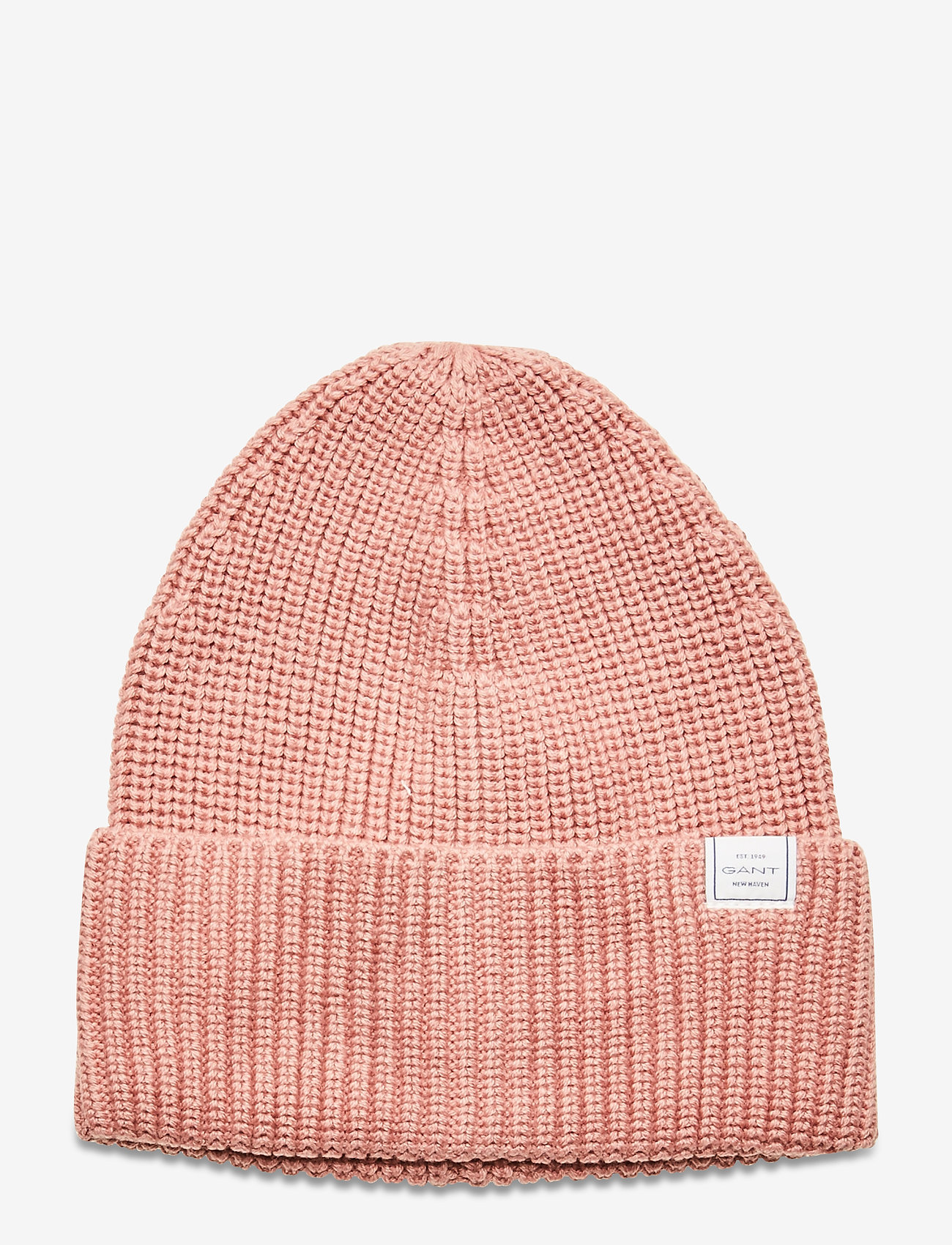 GANT - D1. RIB KNIT HAT - ash rose - 0