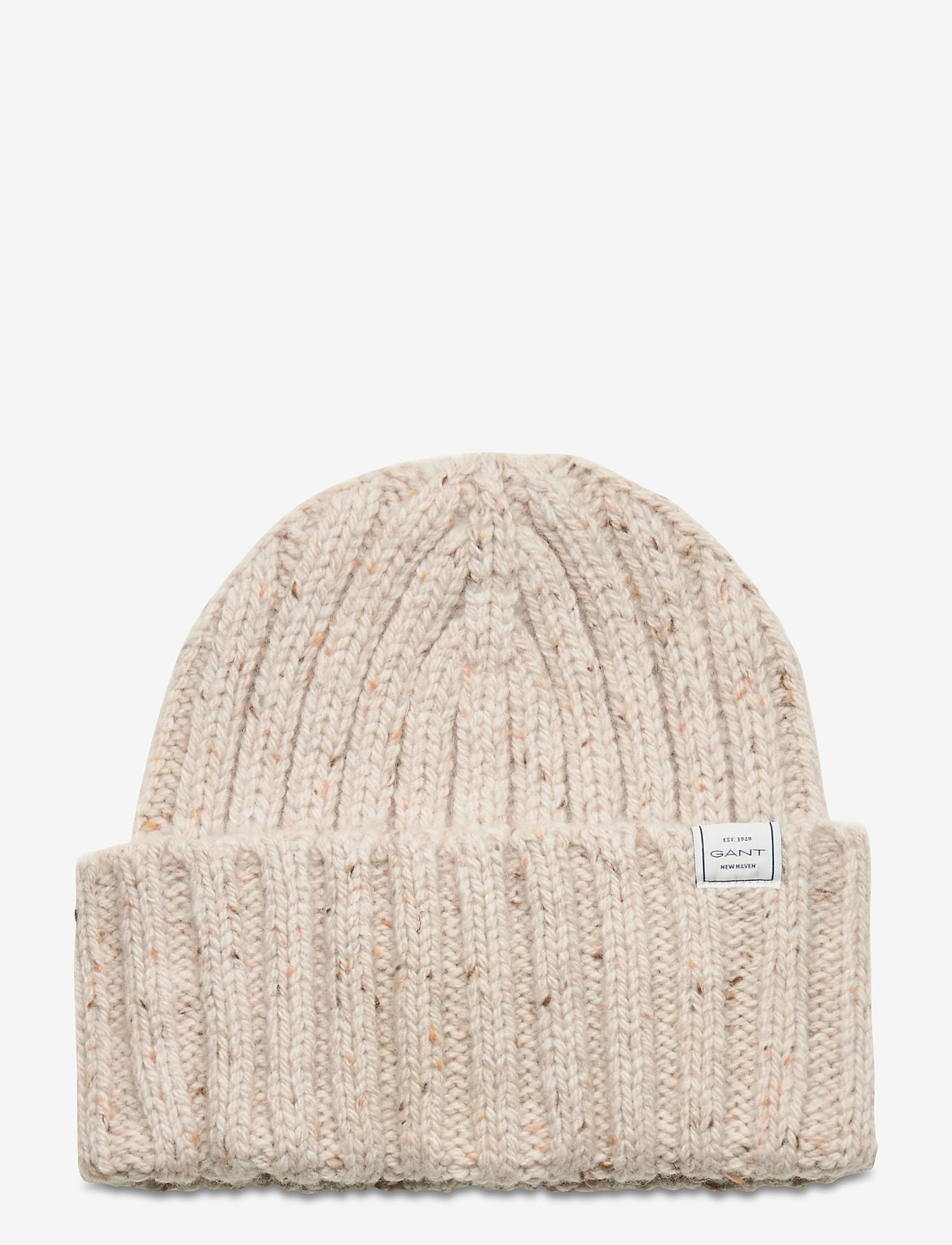 GANT - D2. NEPS KNIT BEANIE - manila melange - 0