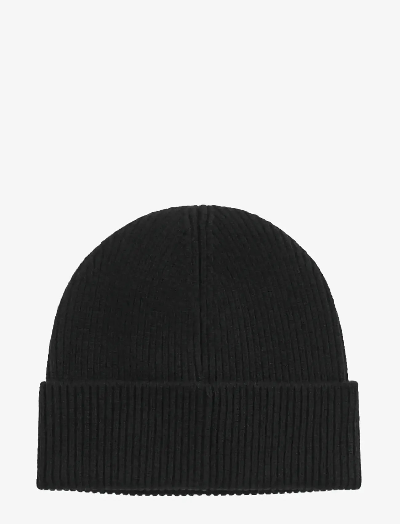 GANT - WOOL RIBBED BEANIE - beanie mütsid - black - 0