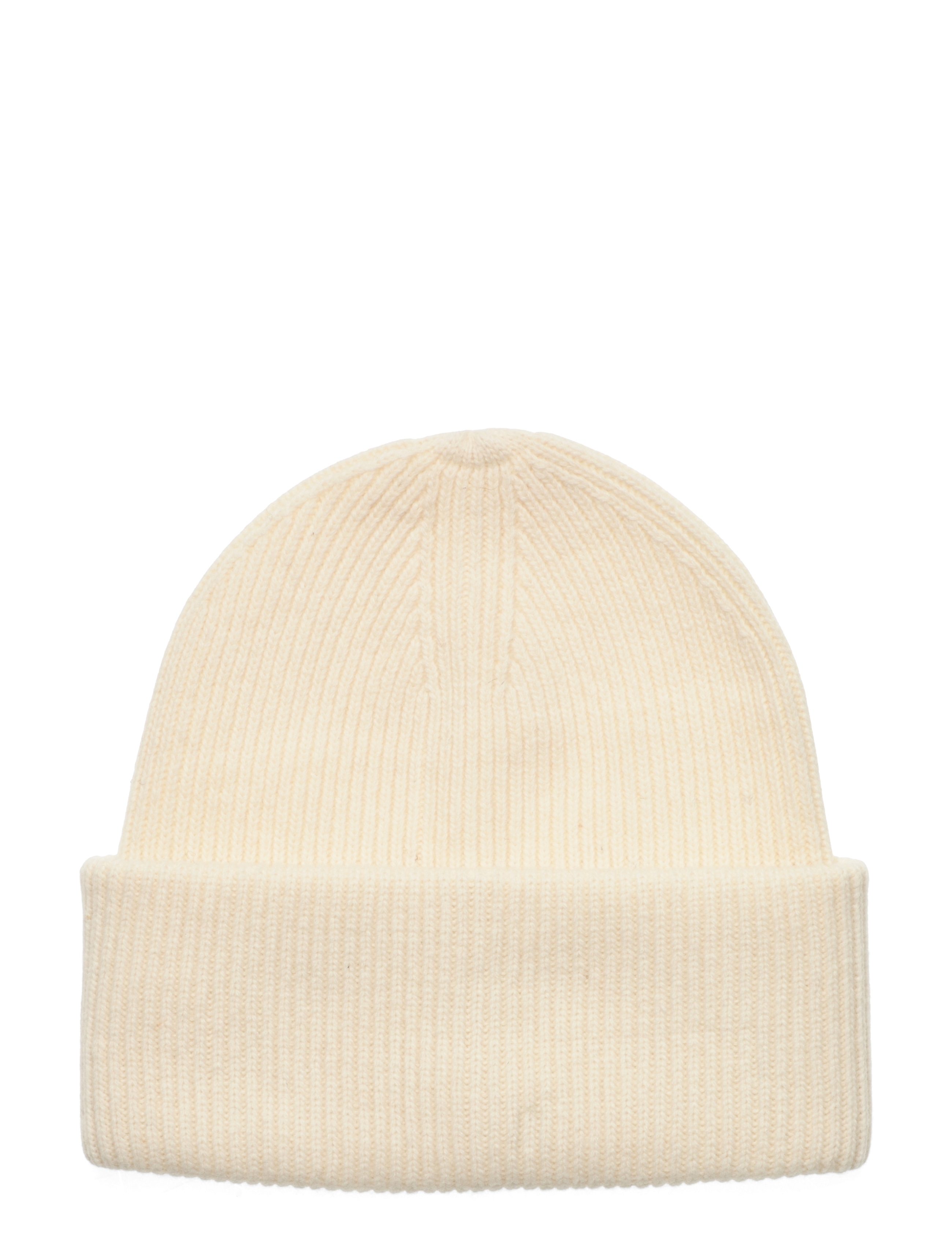 GANT - D2. RIB KNIT BEANIE - cream - 1