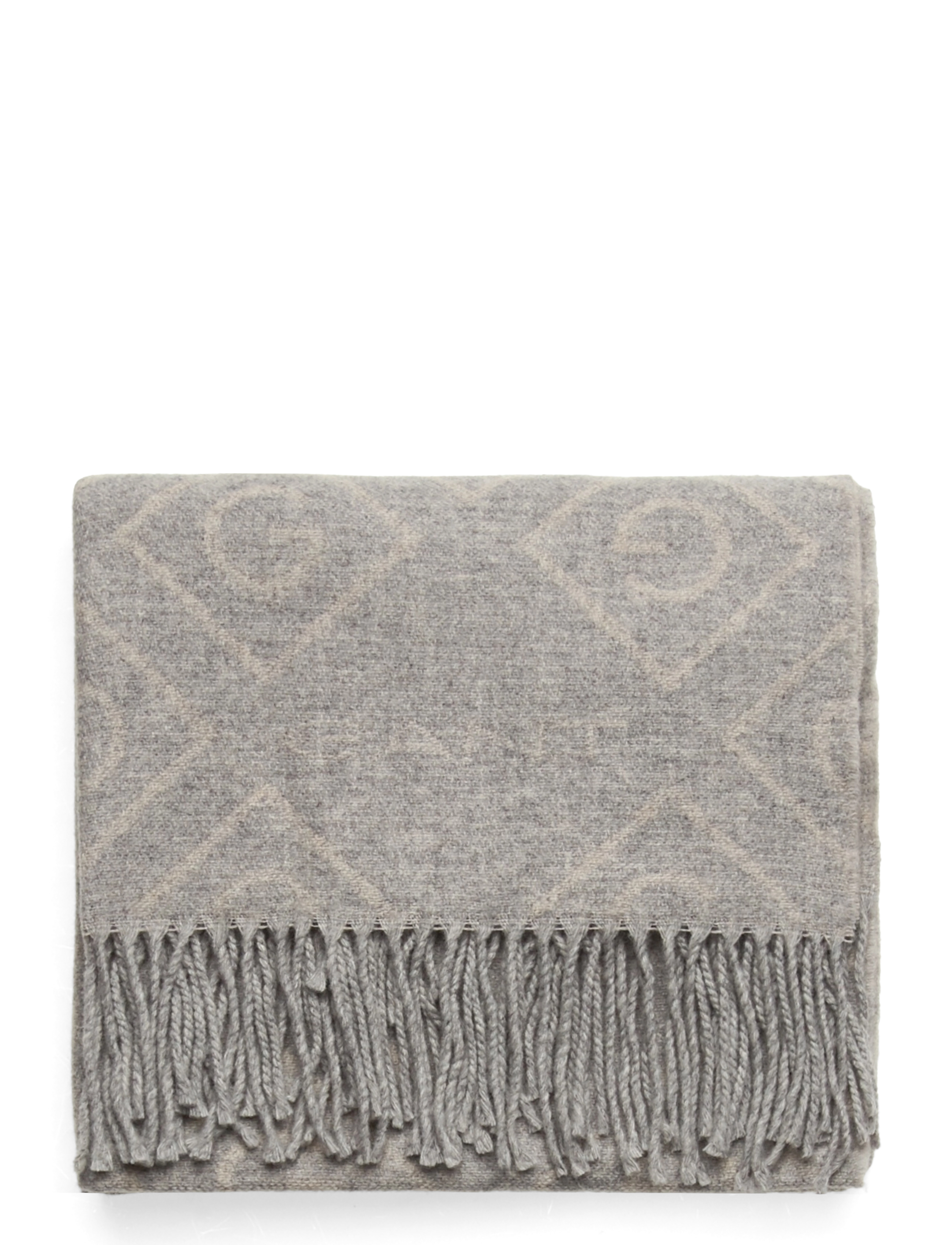 GANT - ICON G WOOL SCARF - eggshell - 1