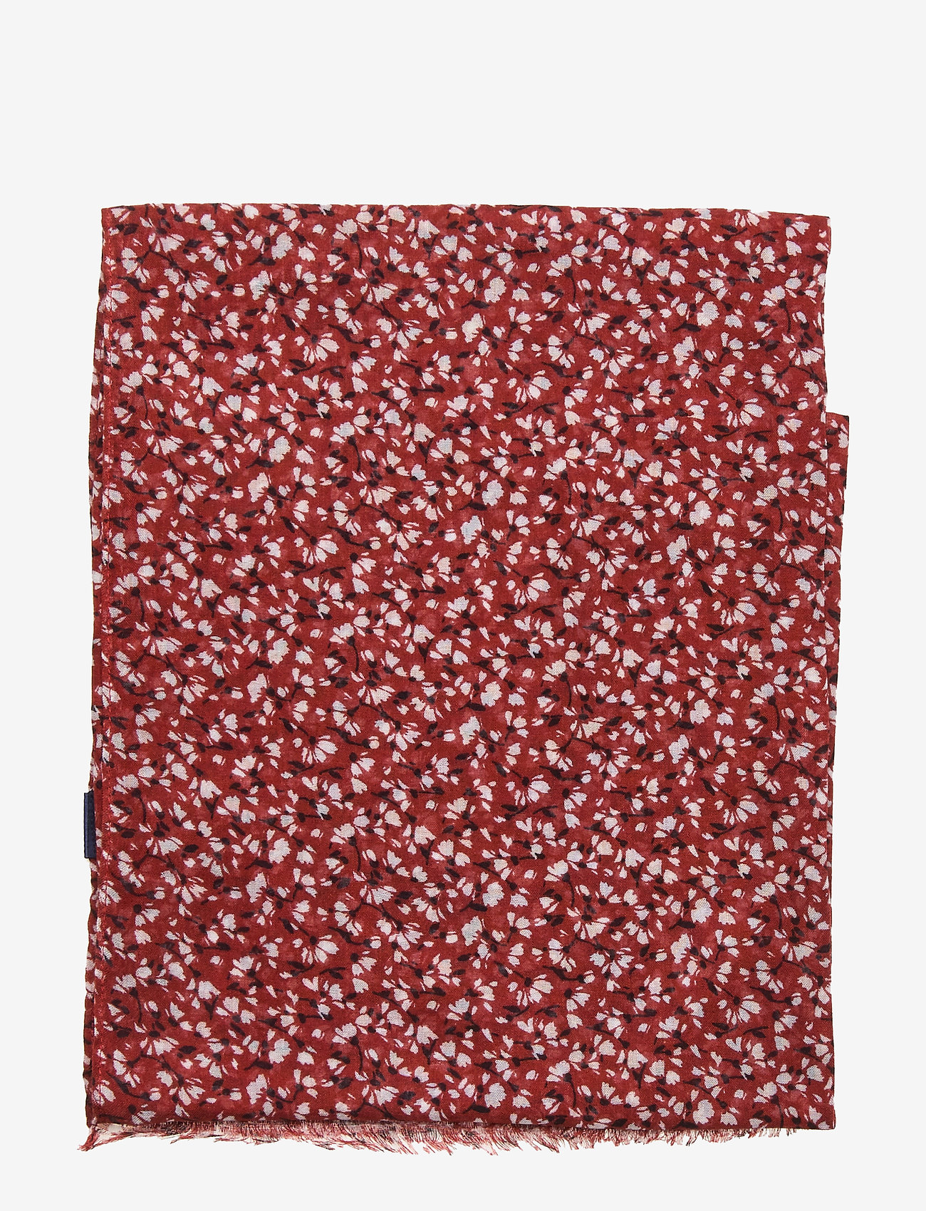 GANT - D2. SUMMER FLORAL SCARF - iron red - 2