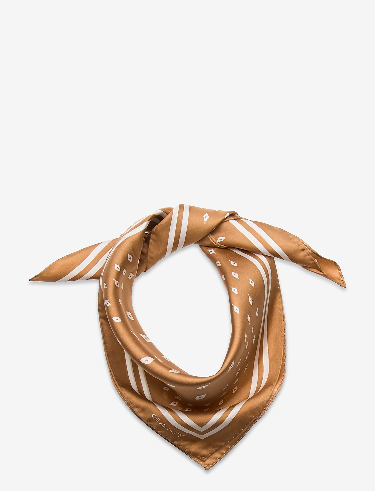 GANT - D1. DESERT JEWEL SILK SCARF - clay - 0