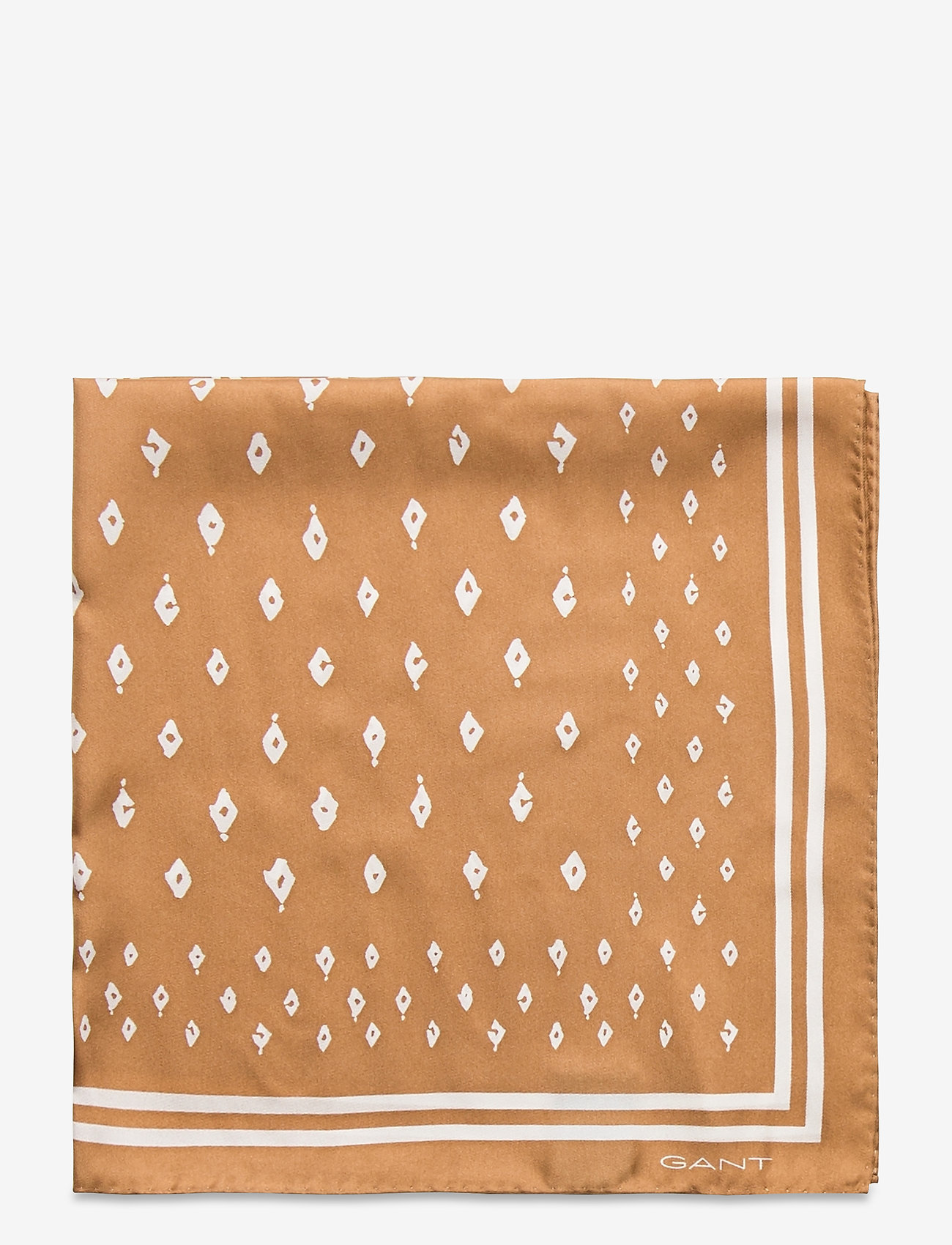 GANT - D1. DESERT JEWEL SILK SCARF - clay - 1