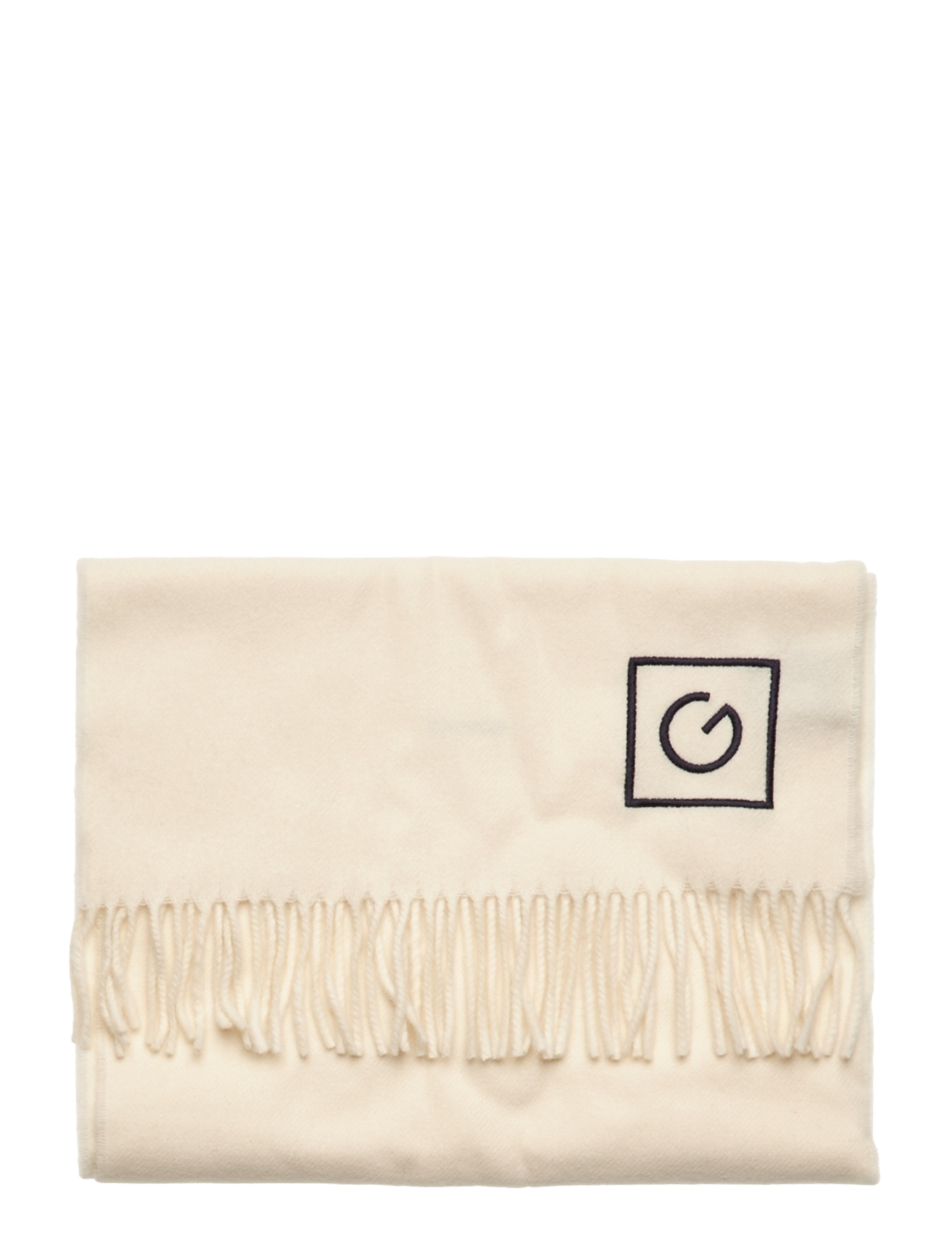 GANT - D2. G WOOL SCARF - cream - 1
