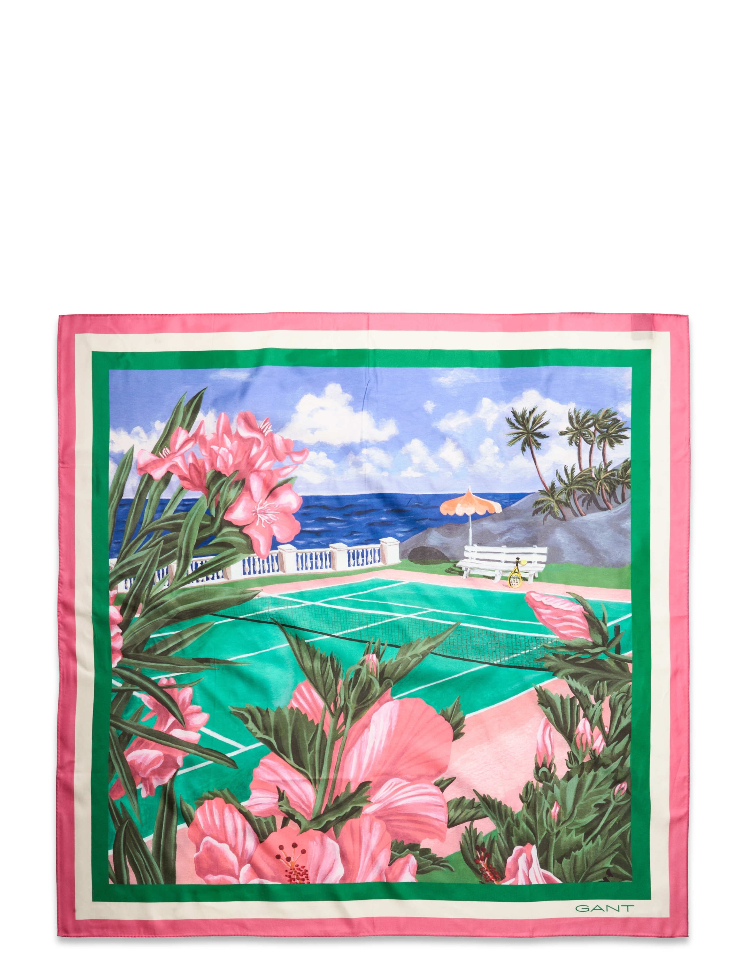 GANT - D1. SCENERY PRINT SILK SCARF - multicolor - 2