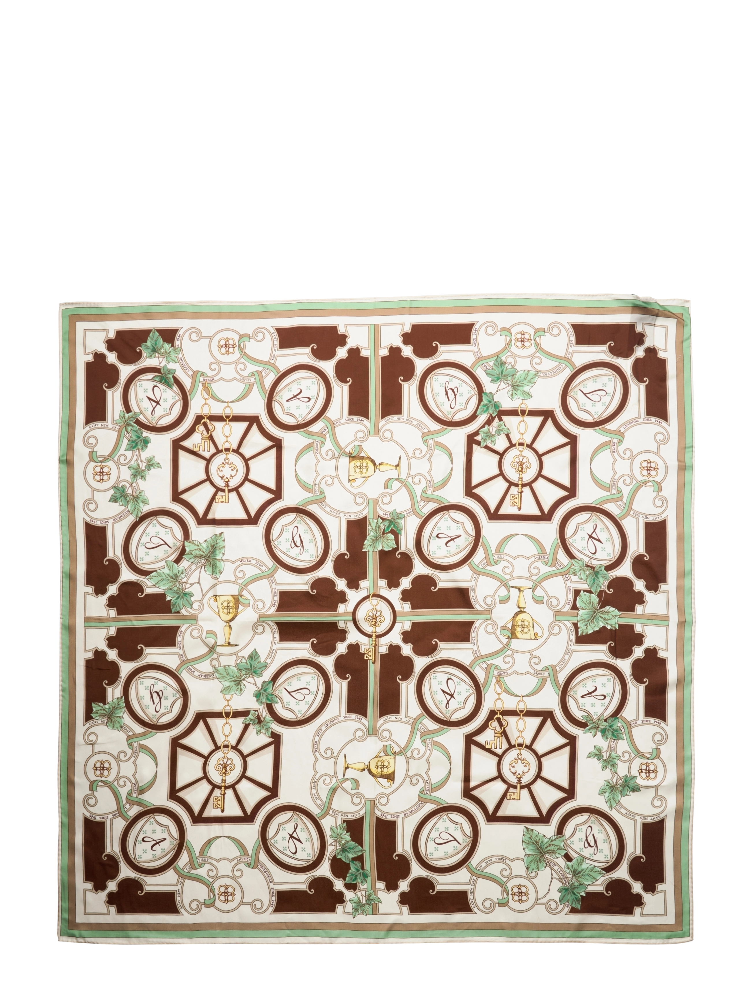 GANT - D1. AMERICAN LUXE SILK SCARF - linen - 2